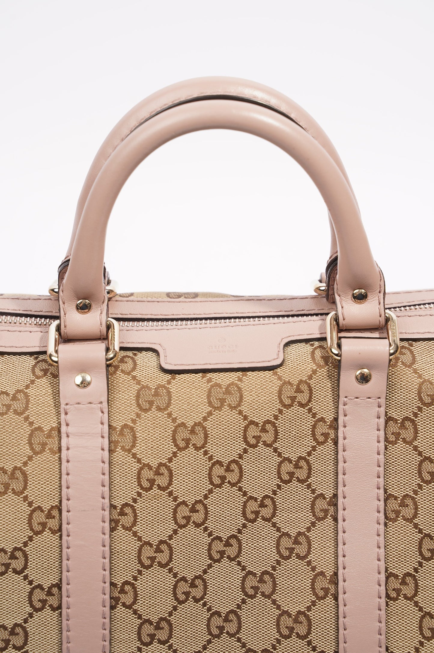 Gucci Womens Boston Bag Supreme / Pink Medium
