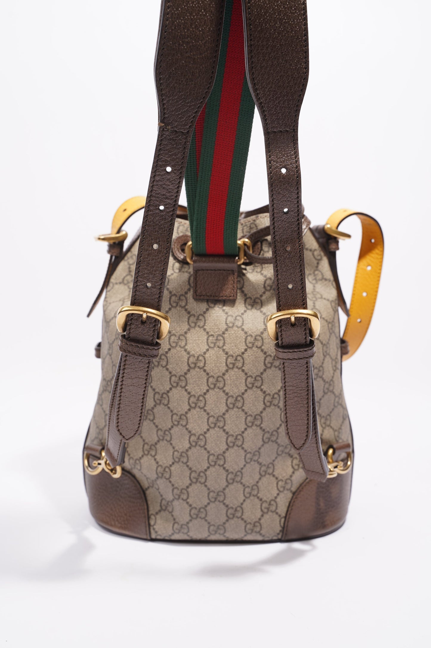 Gucci Neo Vintage Bucket Brown Canvas / Leather