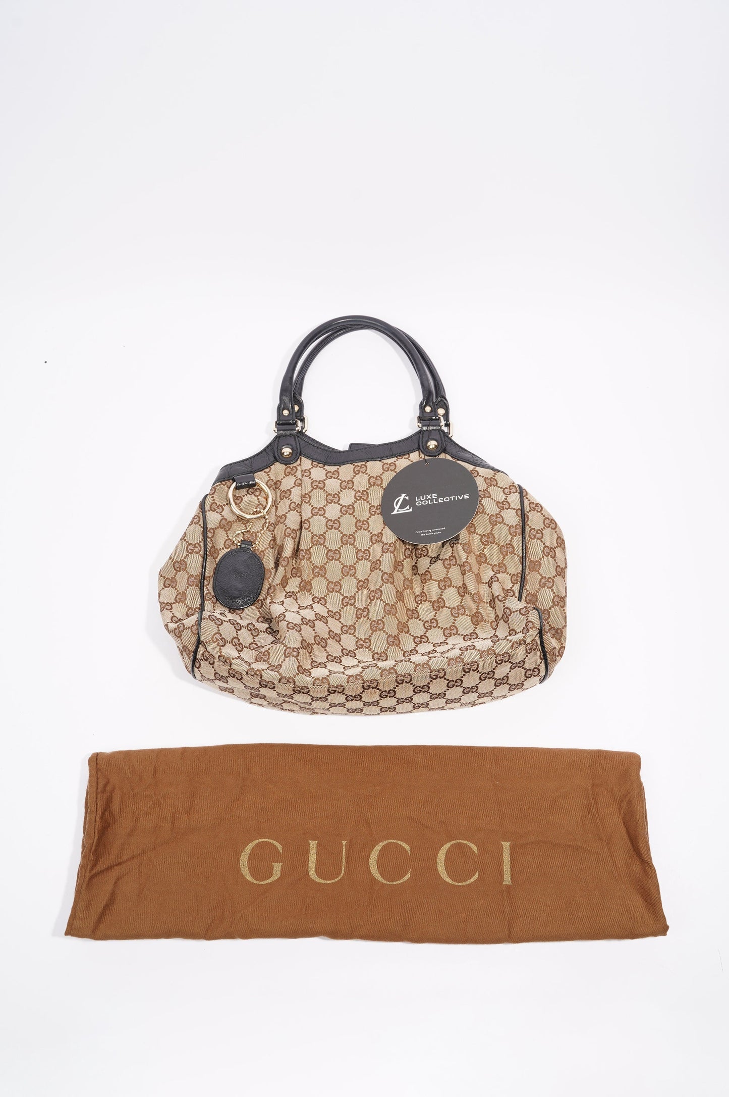 Gucci Sukey Tote Bag Beige