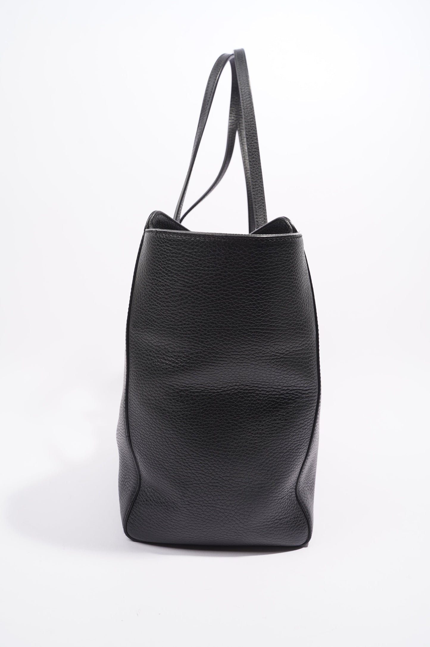 Gucci Tote Bag Black Leather