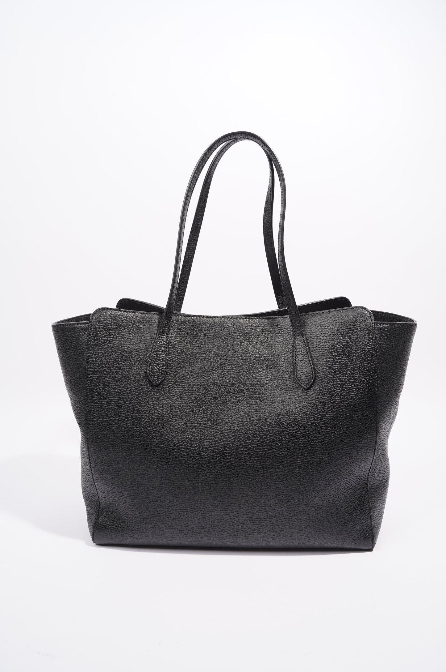 Gucci Tote Bag Black Leather