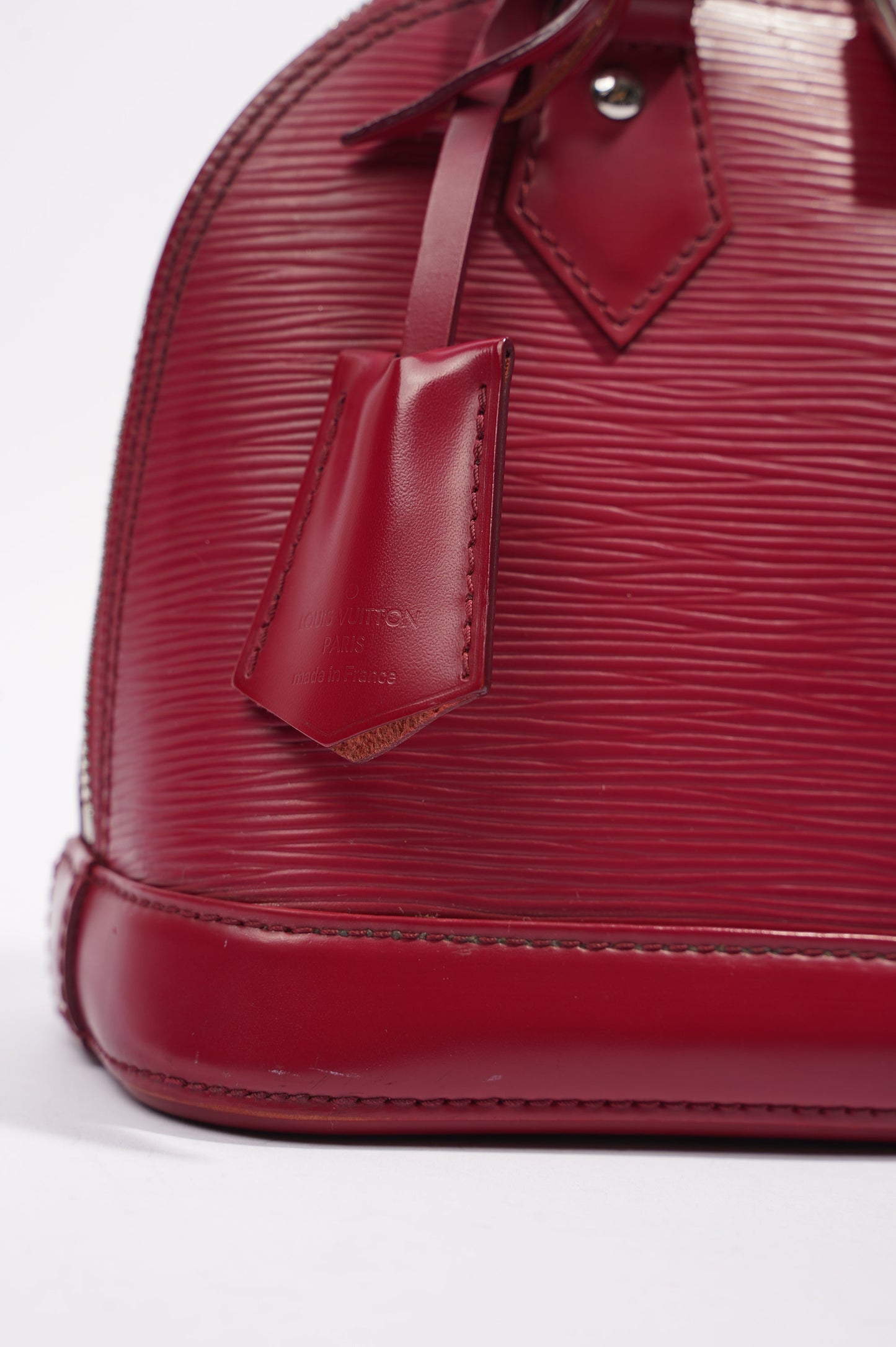 Louis Vuitton Alma Raspberry Epi Leather BB