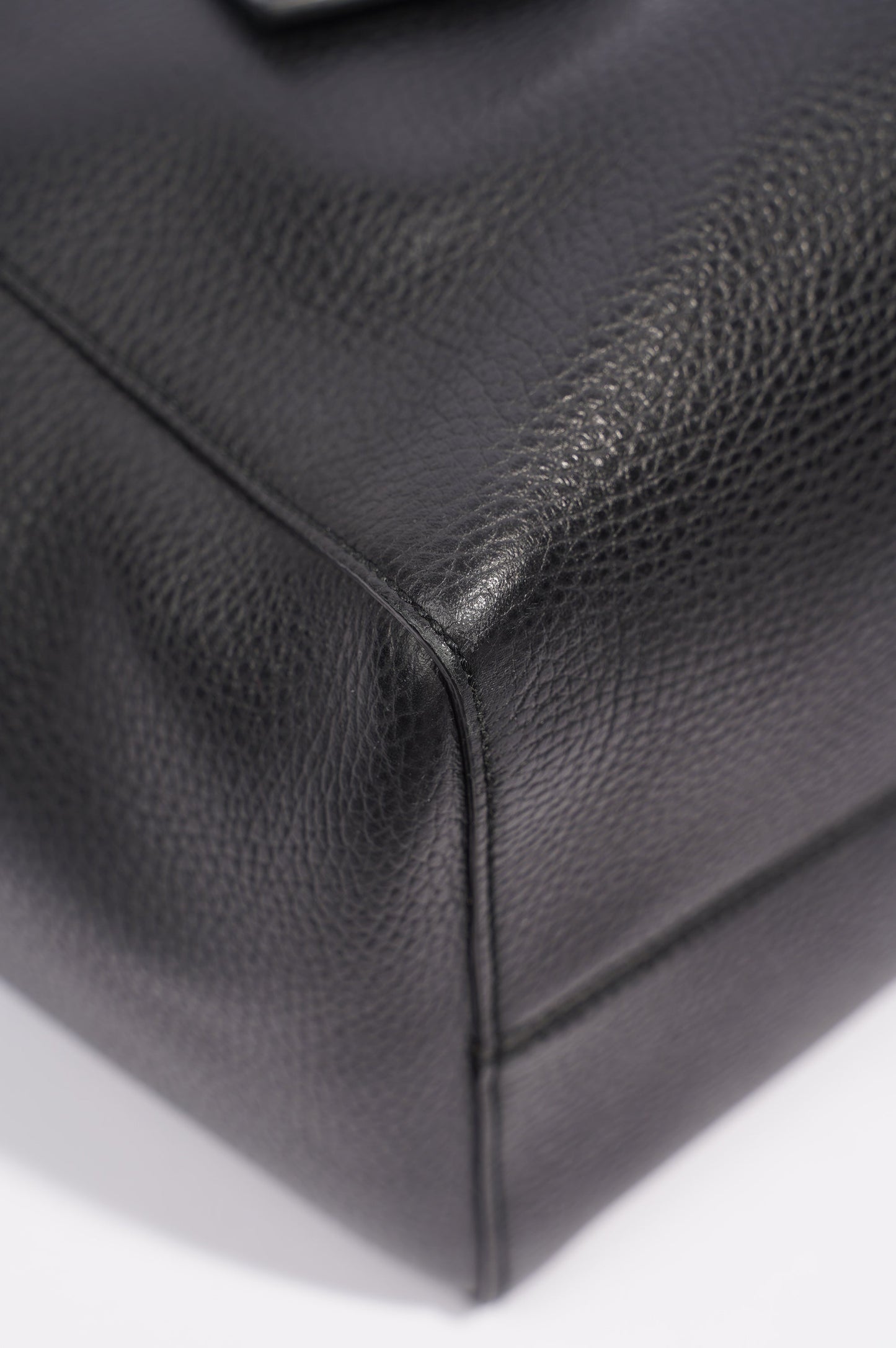 Gucci Tote Bag Black Leather