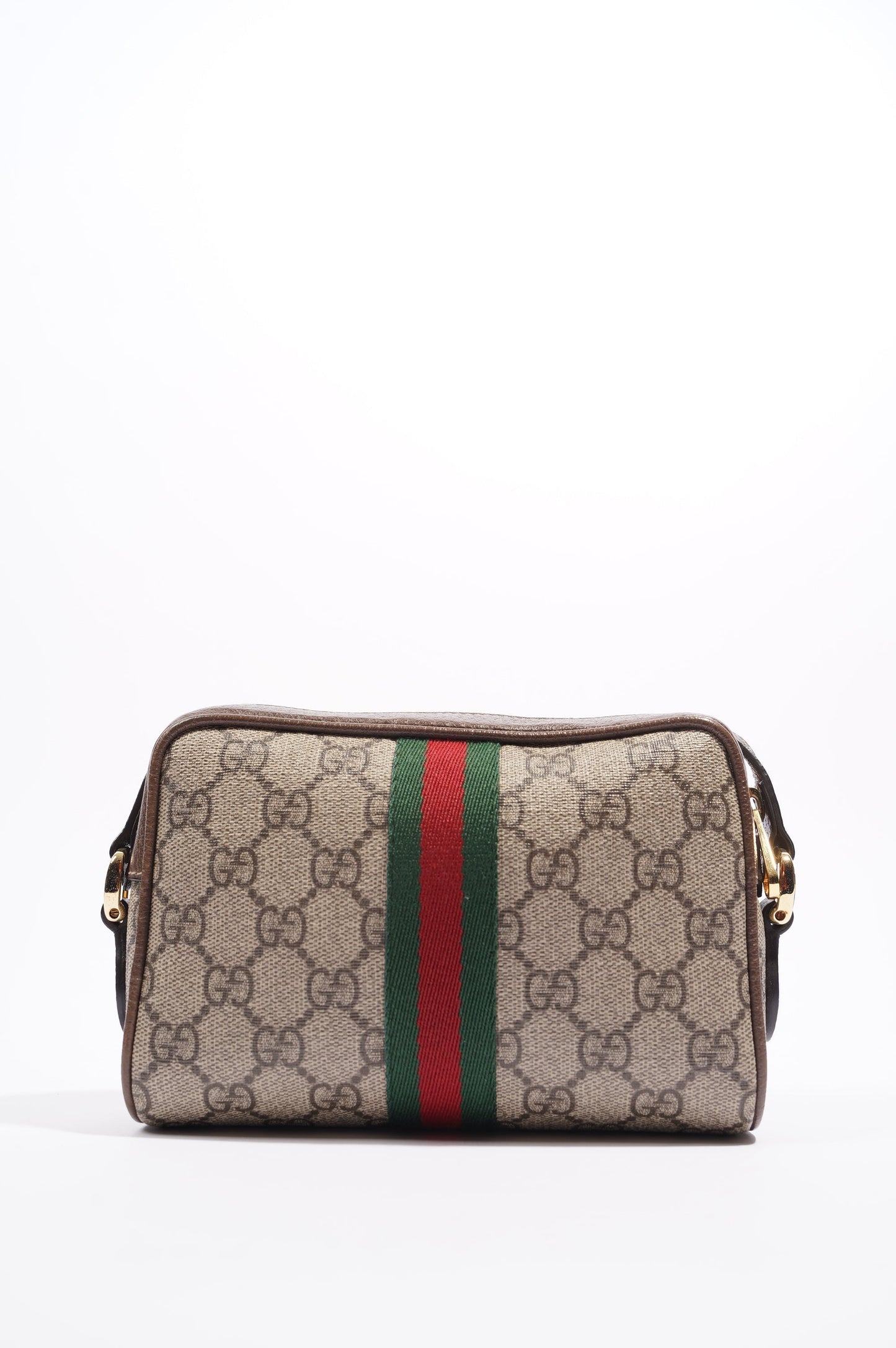 Gucci Womens Ophidia GG Mini Bag Supreme / Brown