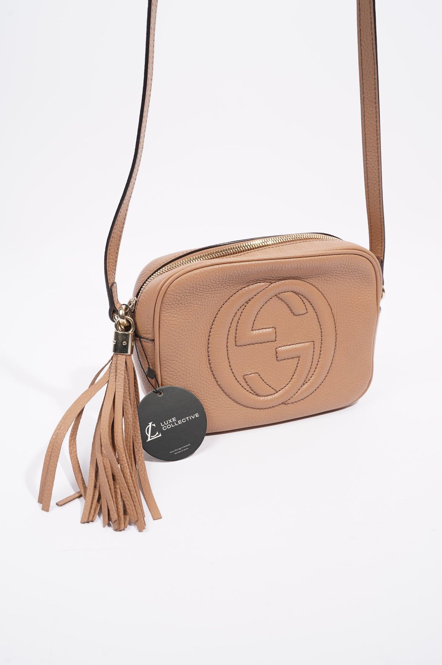 Gucci Womens Soho Disco Nude Small