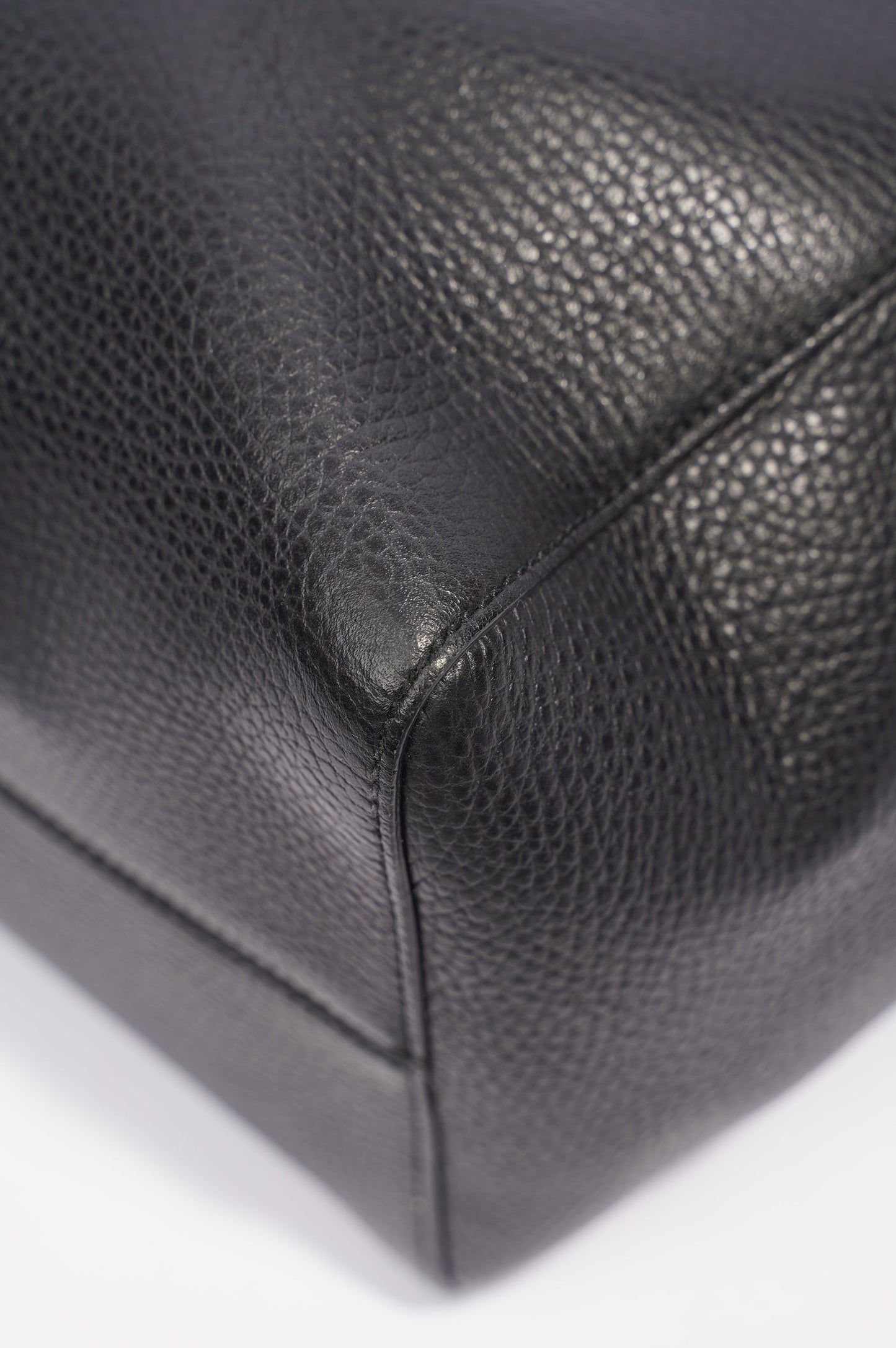 Gucci Tote Bag Black Leather