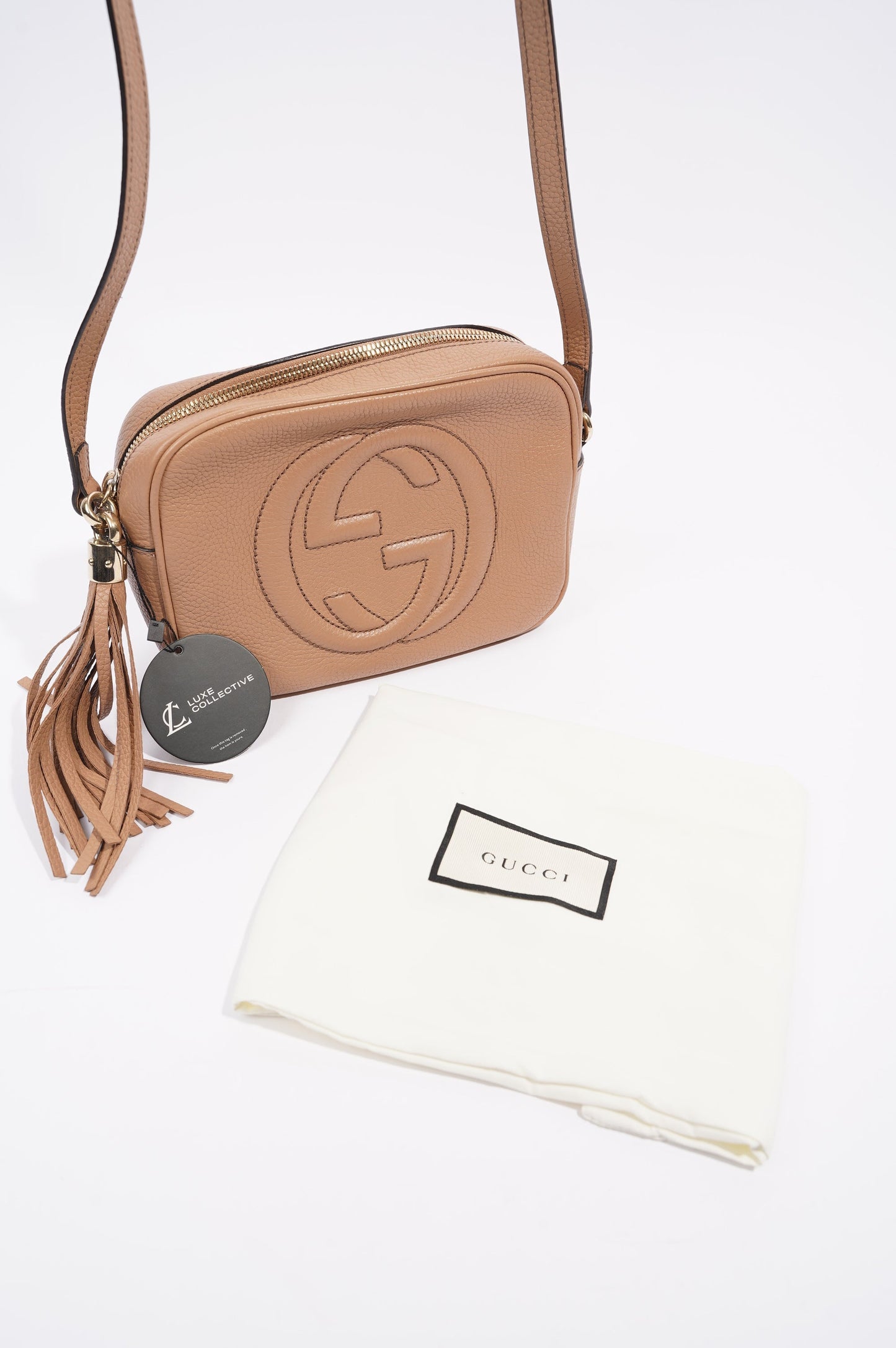 Gucci Womens Soho Disco Nude Small