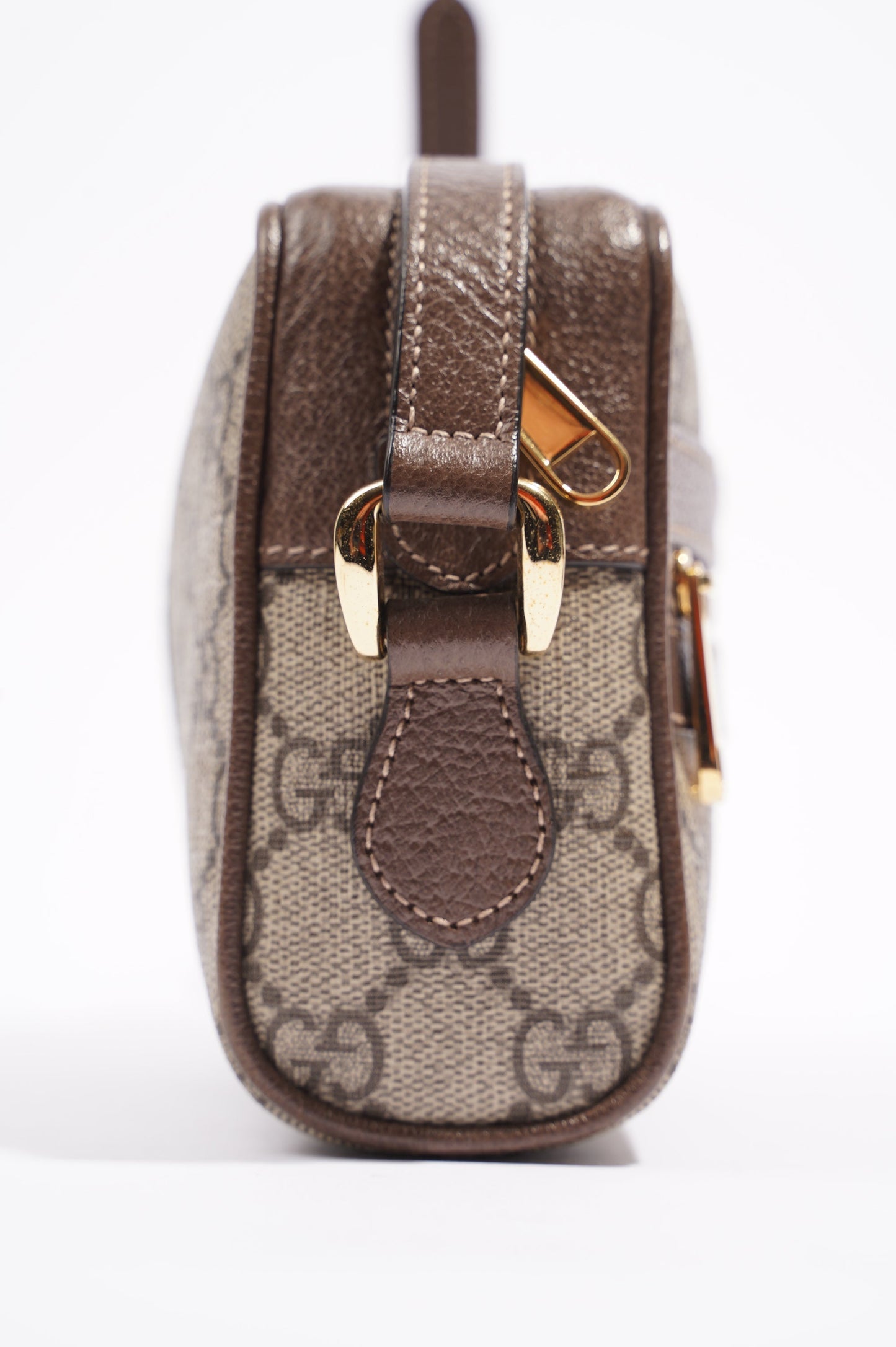 Gucci Womens Ophidia GG Mini Bag Supreme / Brown