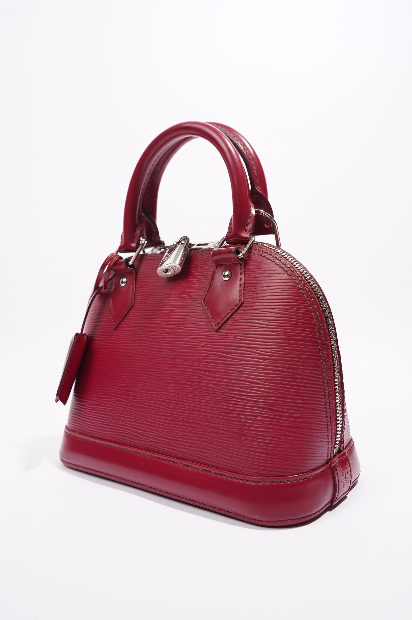Louis Vuitton Alma Raspberry Epi Leather BB
