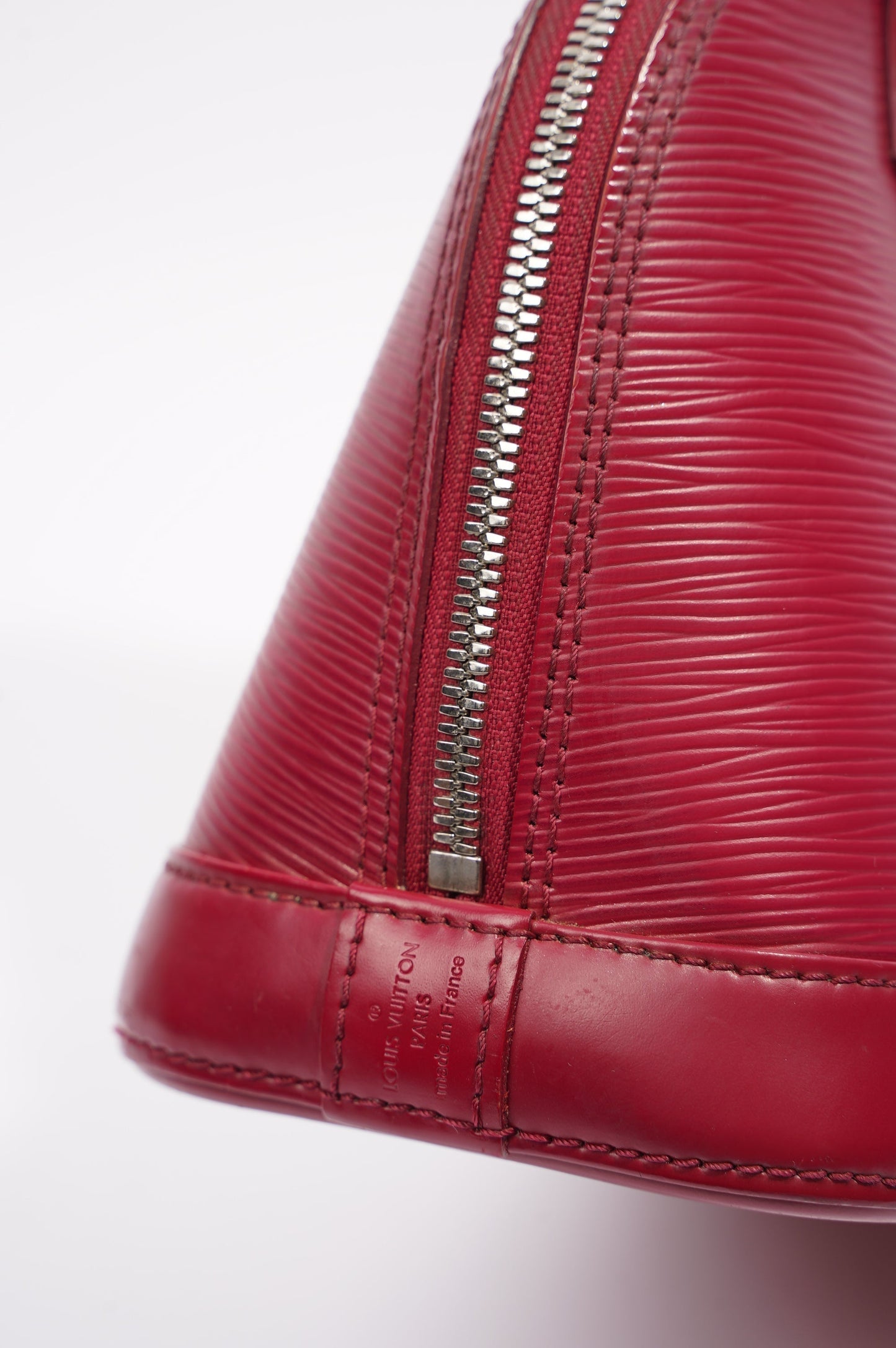 Louis Vuitton Alma Raspberry Epi Leather BB
