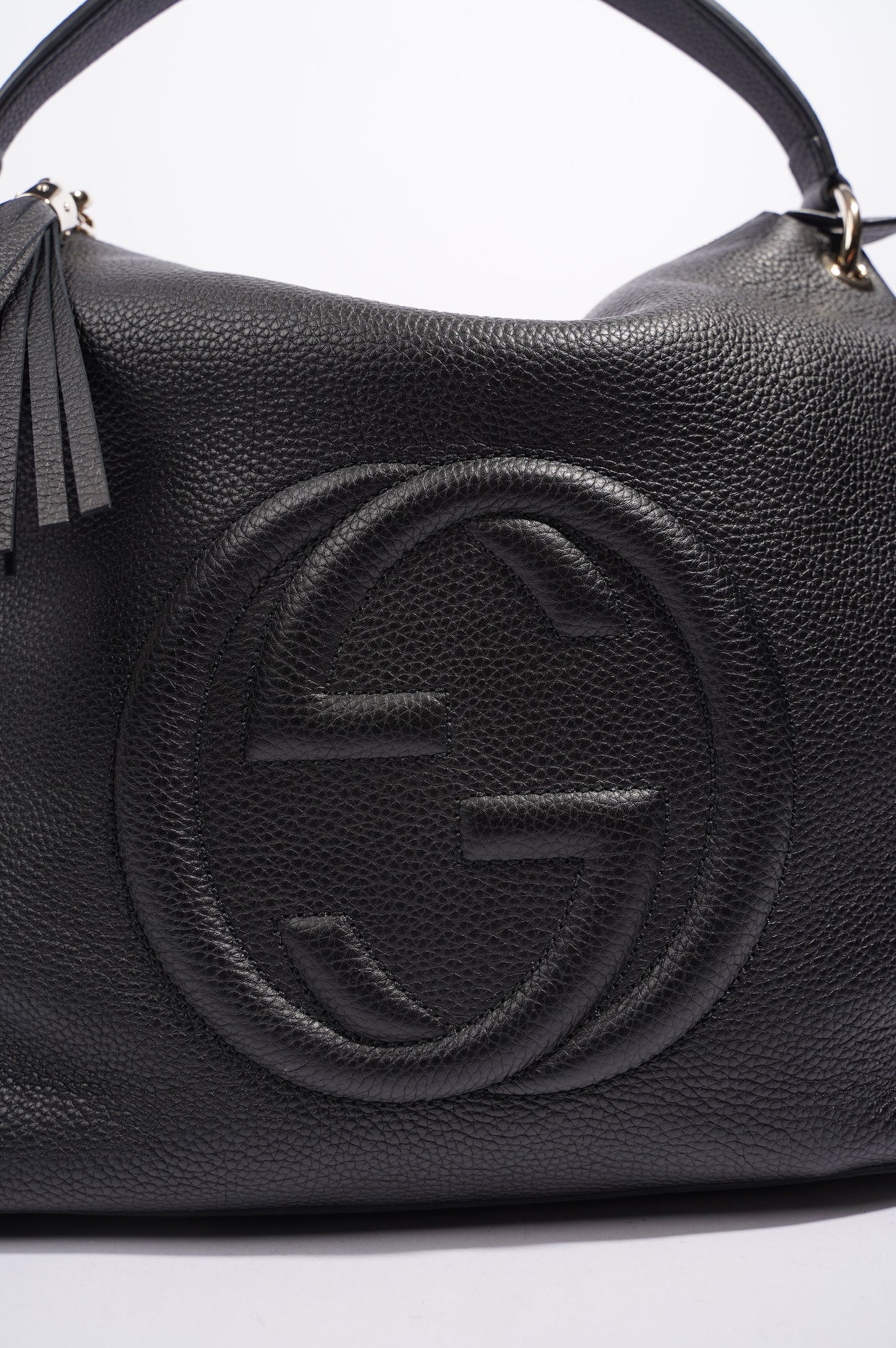 Gucci Womens Soho Shoulder Bag Black