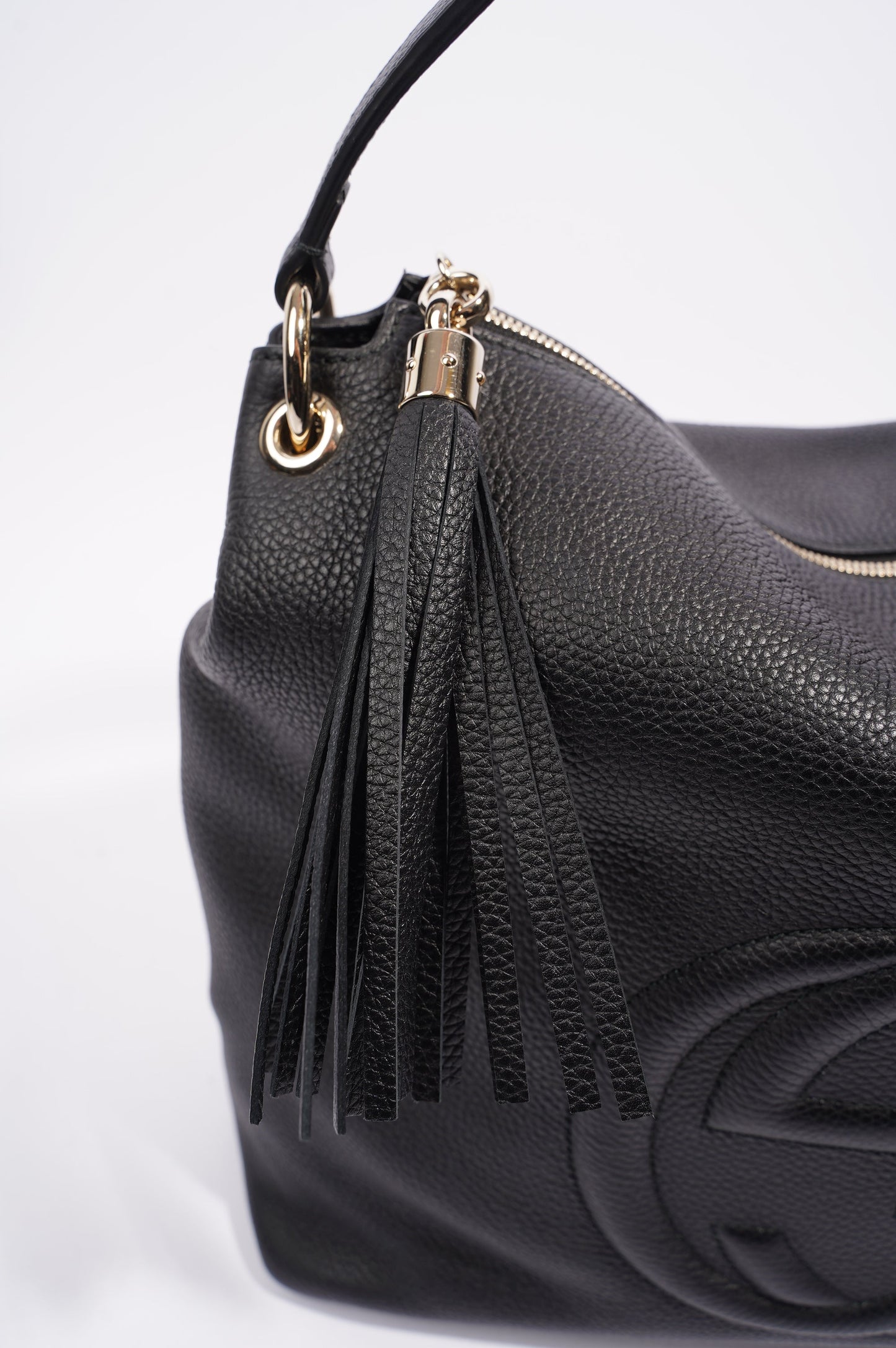 Gucci Womens Soho Shoulder Bag Black