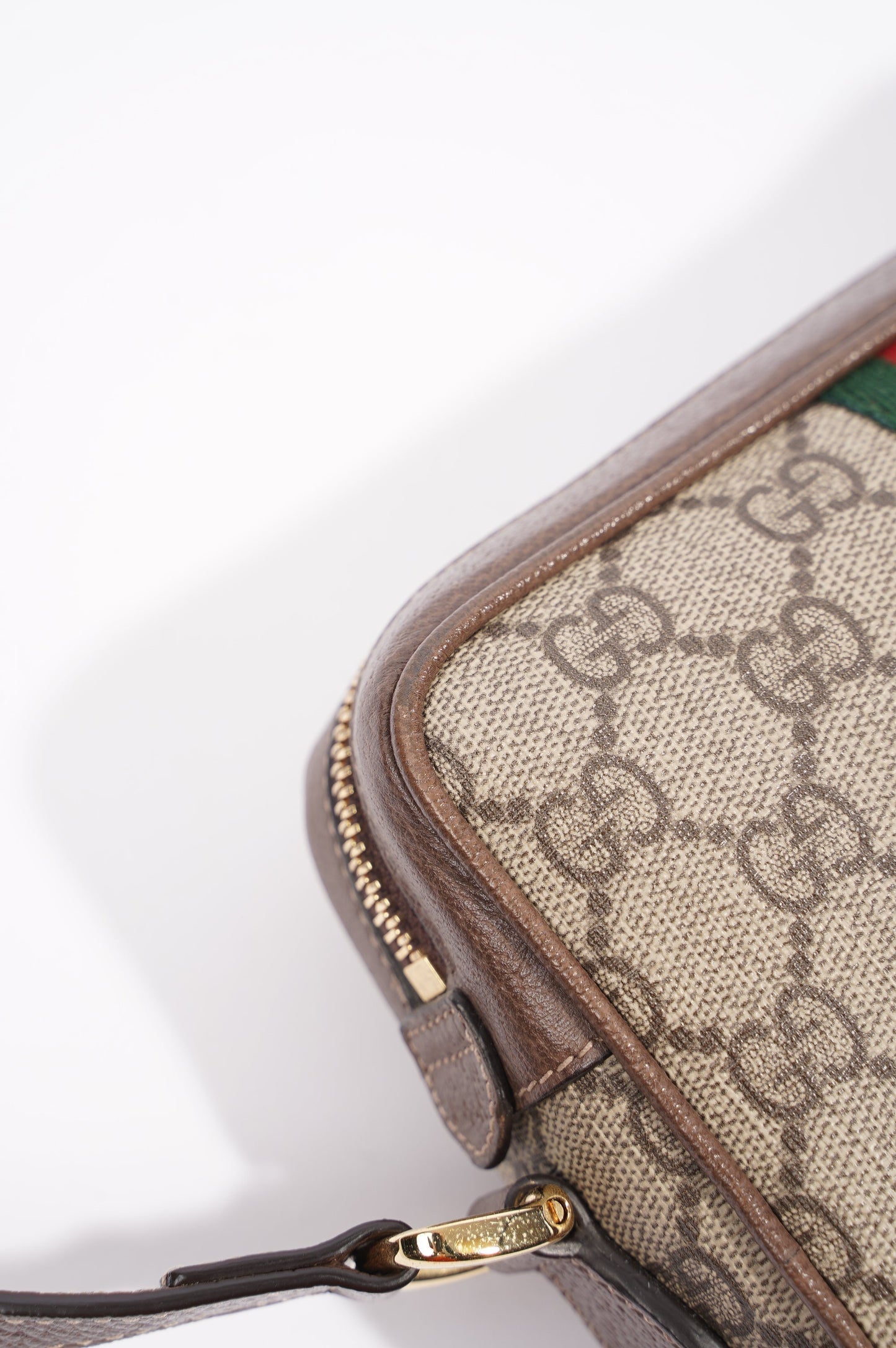 Gucci Womens Ophidia GG Mini Bag Supreme / Brown