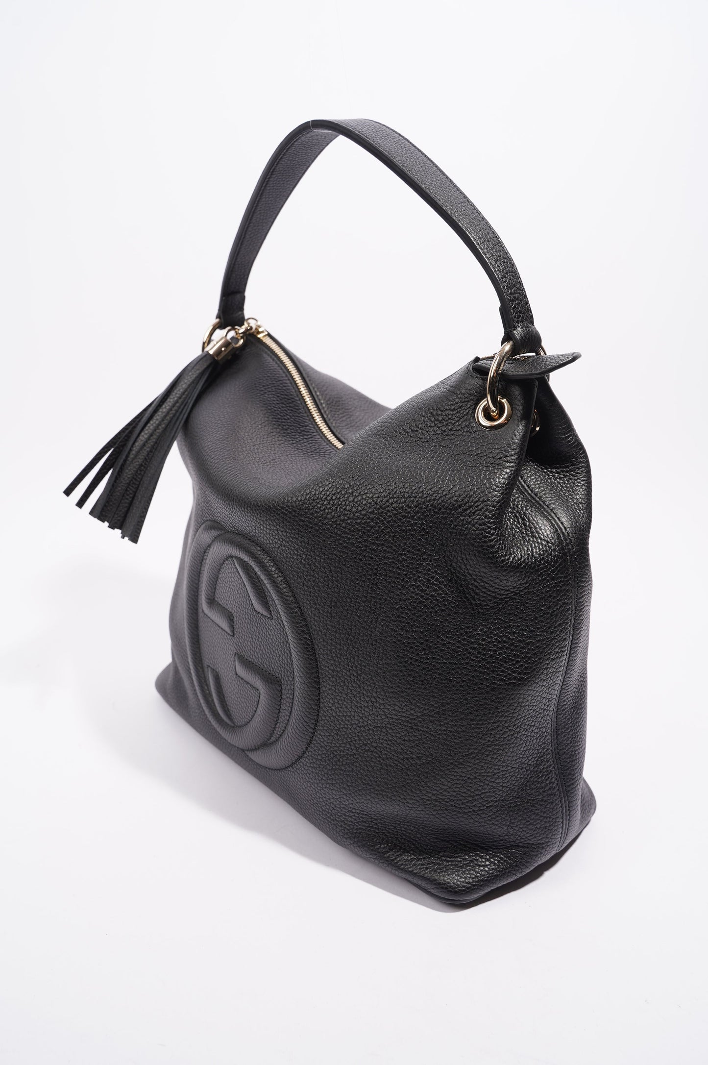 Gucci Womens Soho Shoulder Bag Black