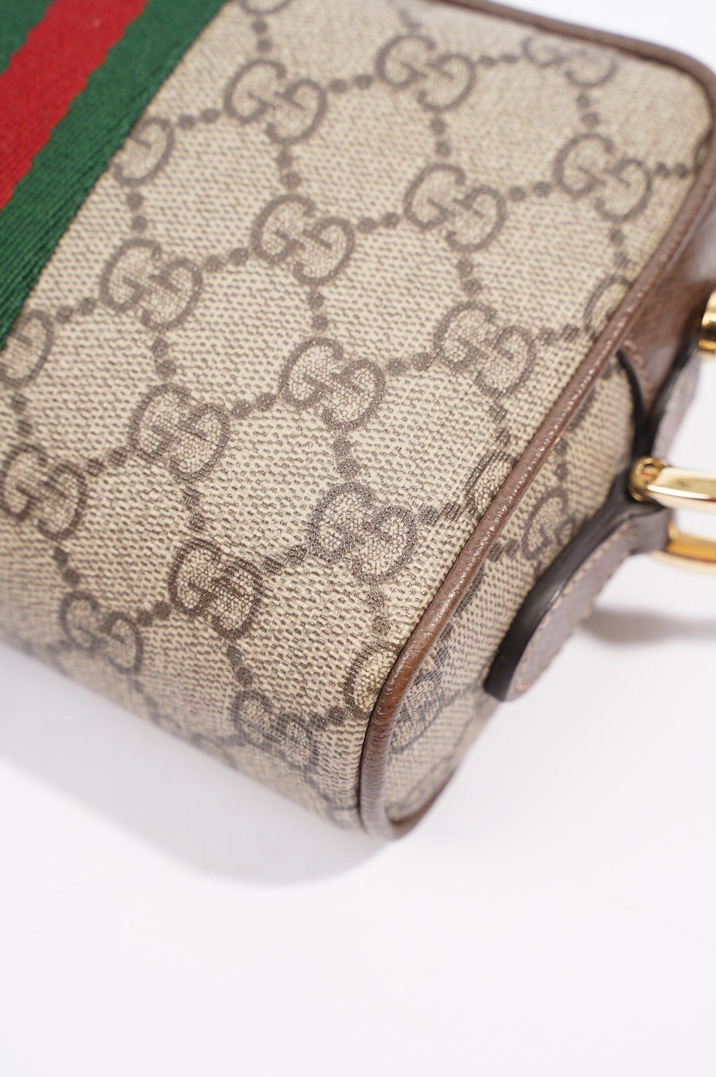 Gucci Womens Ophidia GG Mini Bag Supreme / Brown