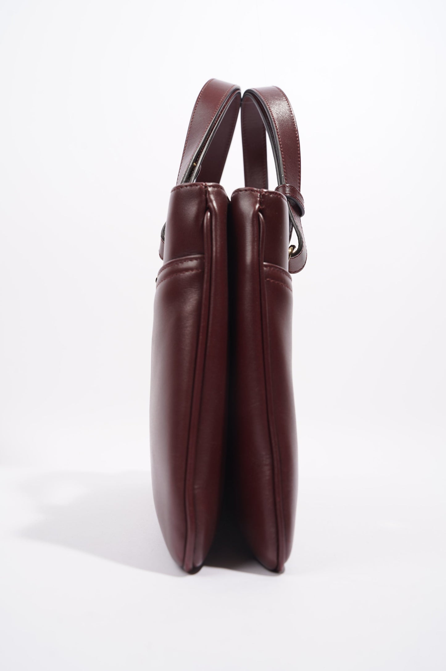 Gucci Womens Arli Shoulder Bag Red Leather Large