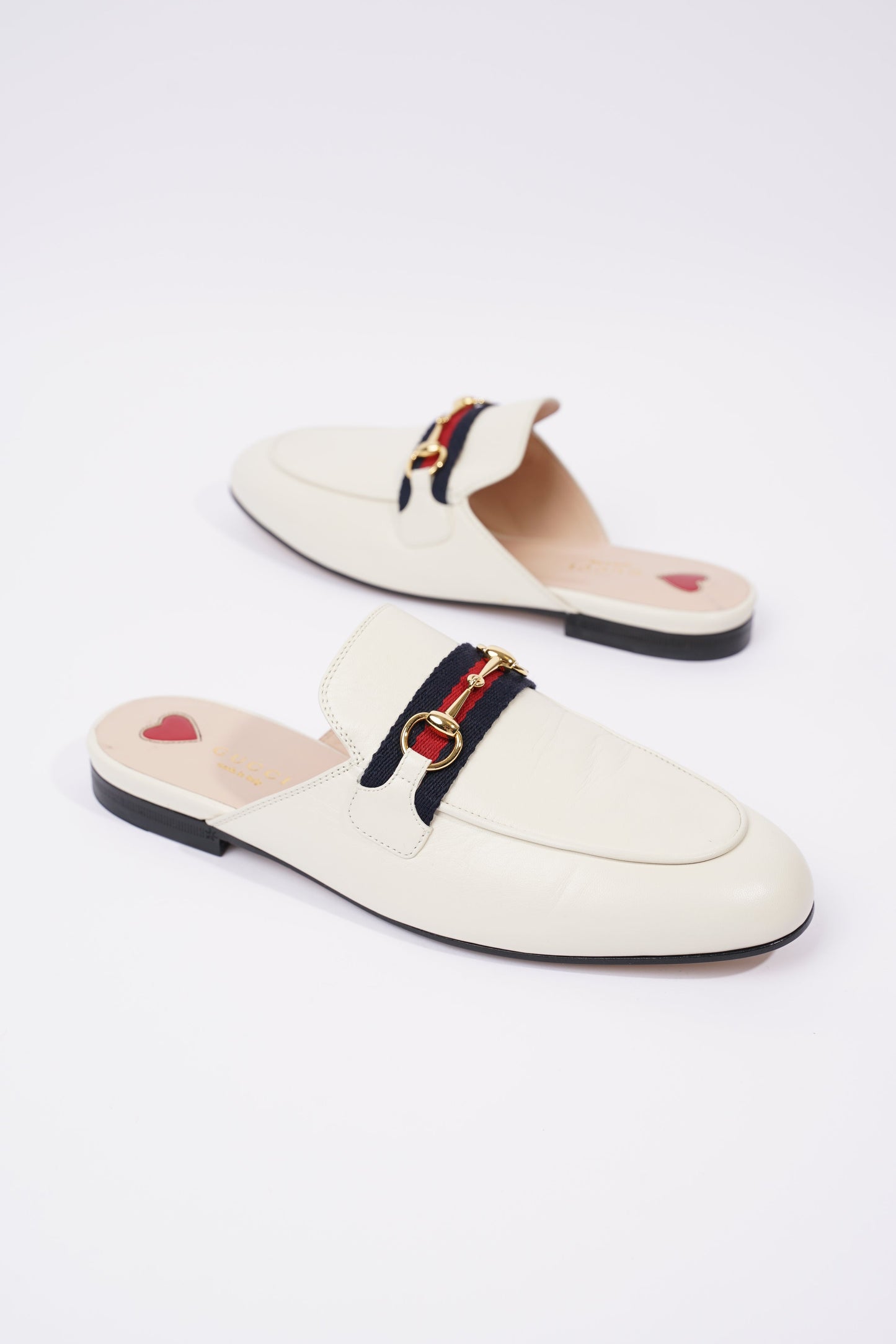 Gucci Womens Princetown Loafer White EU 38 / UK 5