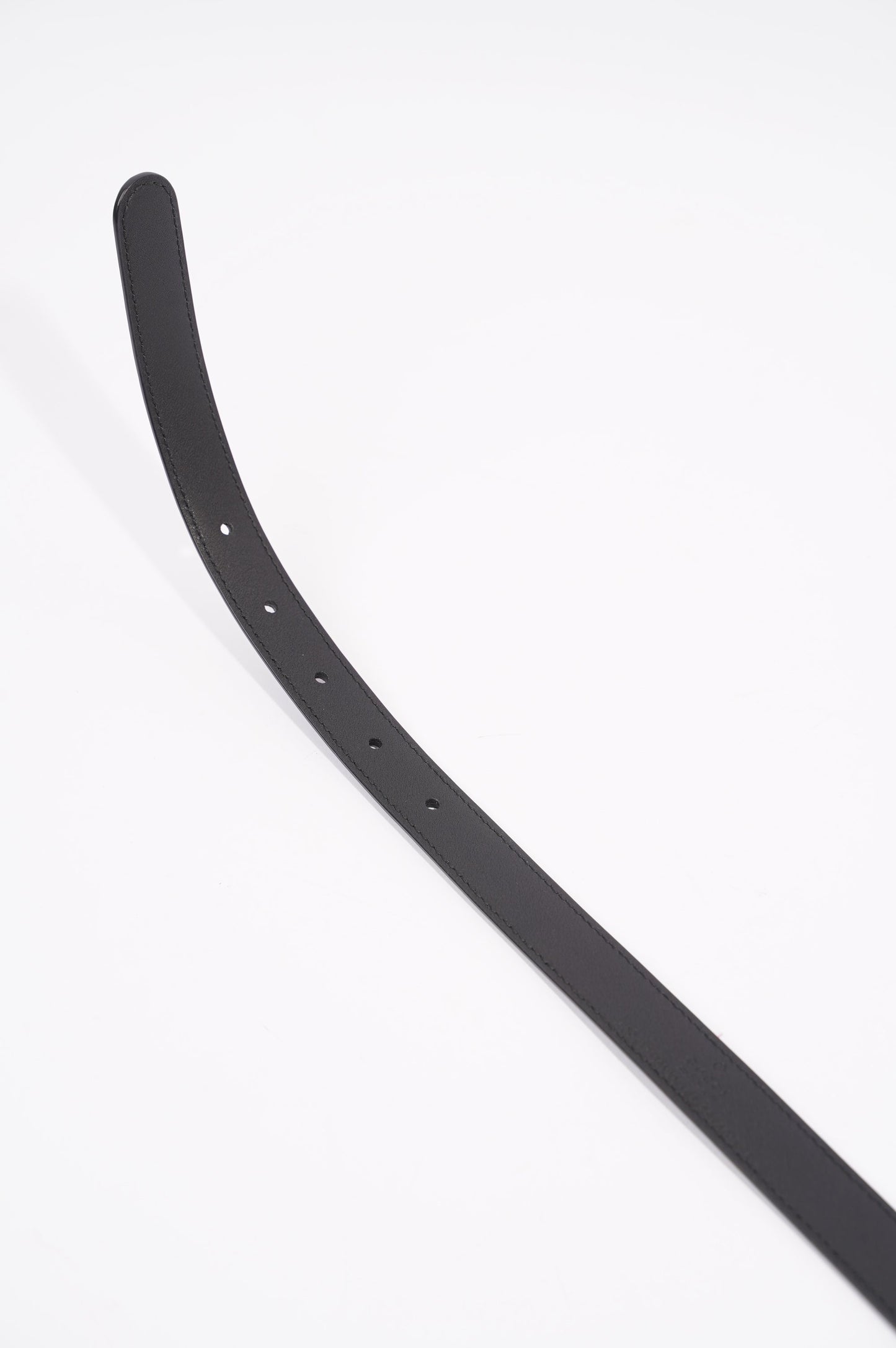 Gucci Womens Marmont Skinny Belt Black 95cm - 38"