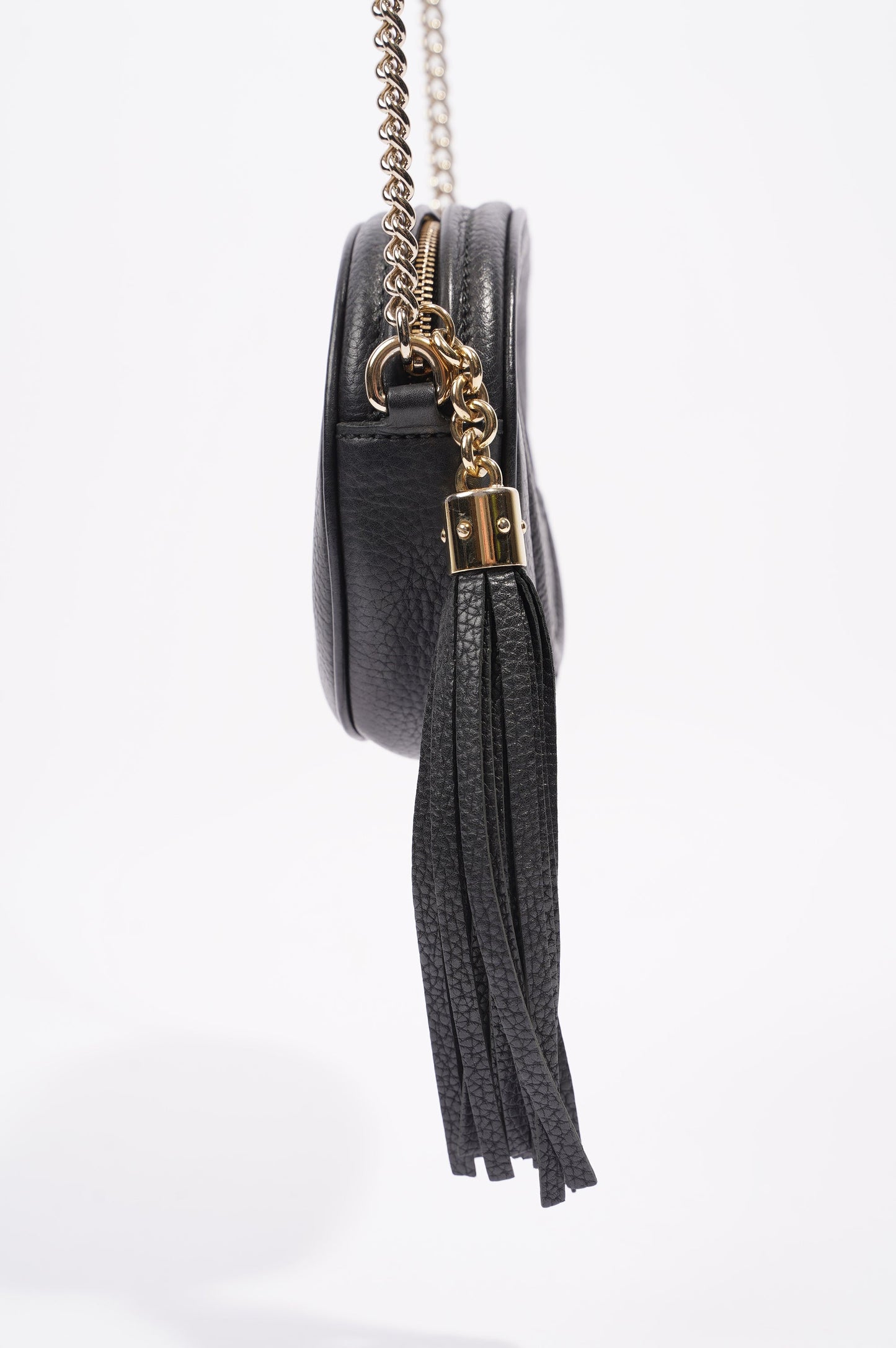 Gucci Womens Soho Chain Bag Black Mini