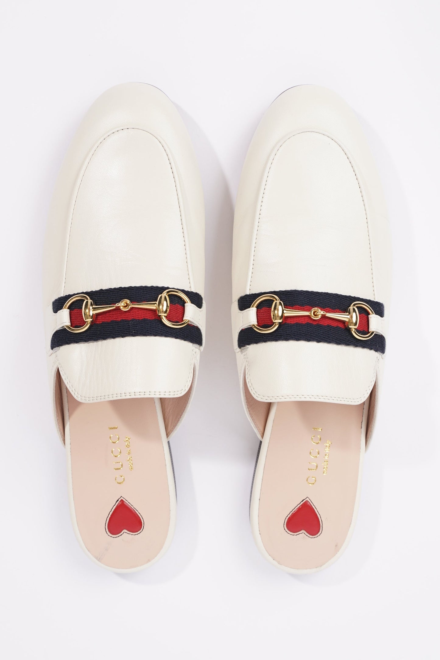 Gucci Womens Princetown Loafer White EU 38 / UK 5
