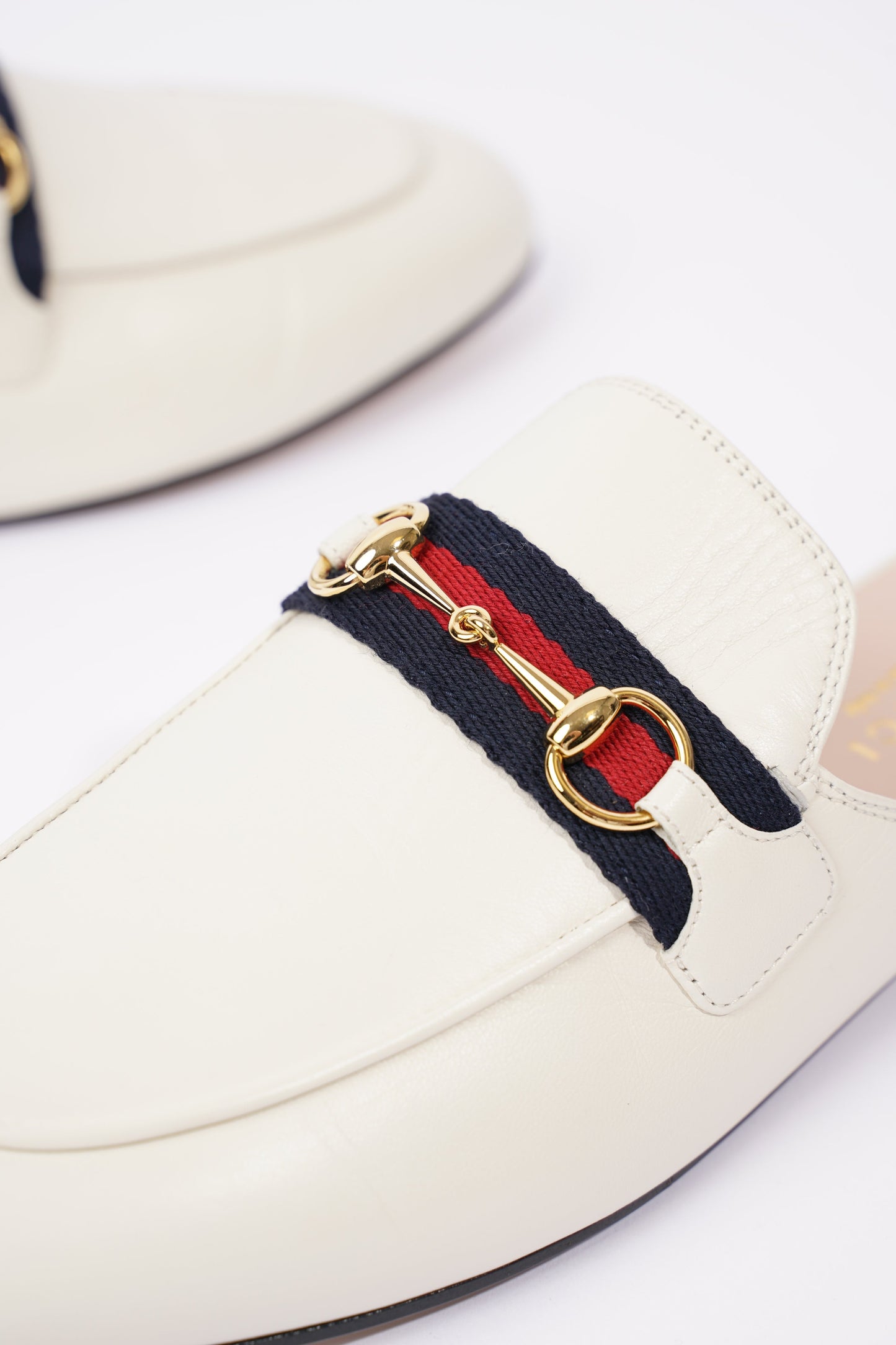 Gucci Womens Princetown Loafer White EU 38 / UK 5