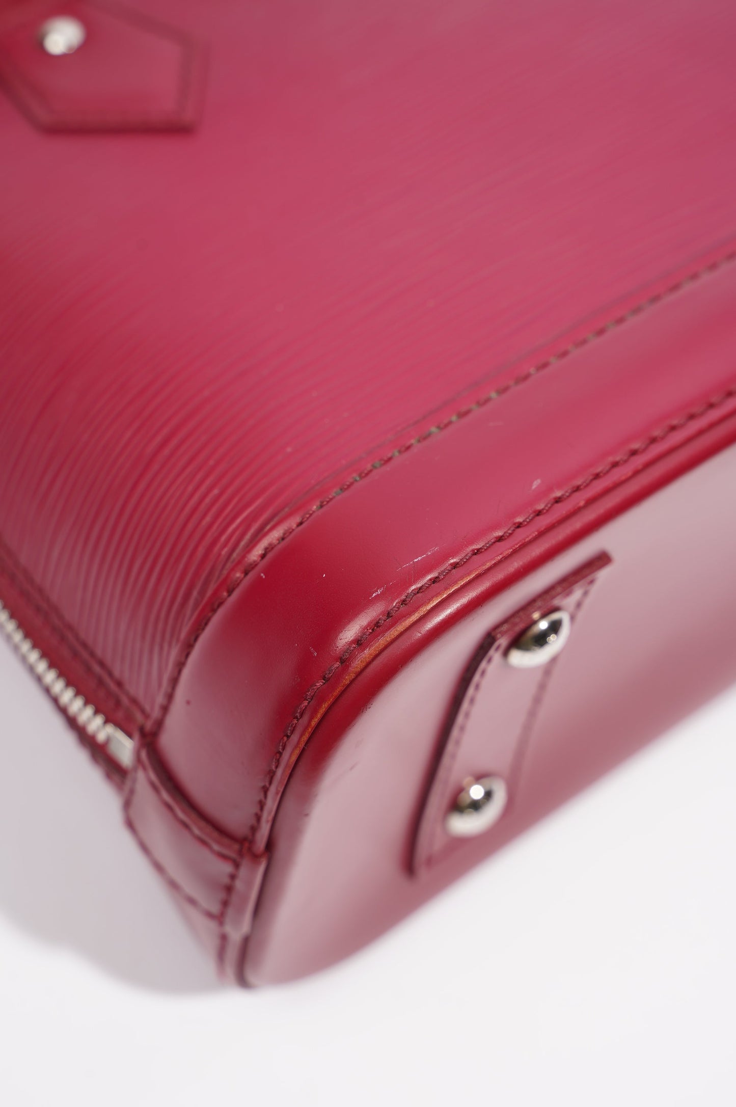 Louis Vuitton Alma Raspberry Epi Leather BB