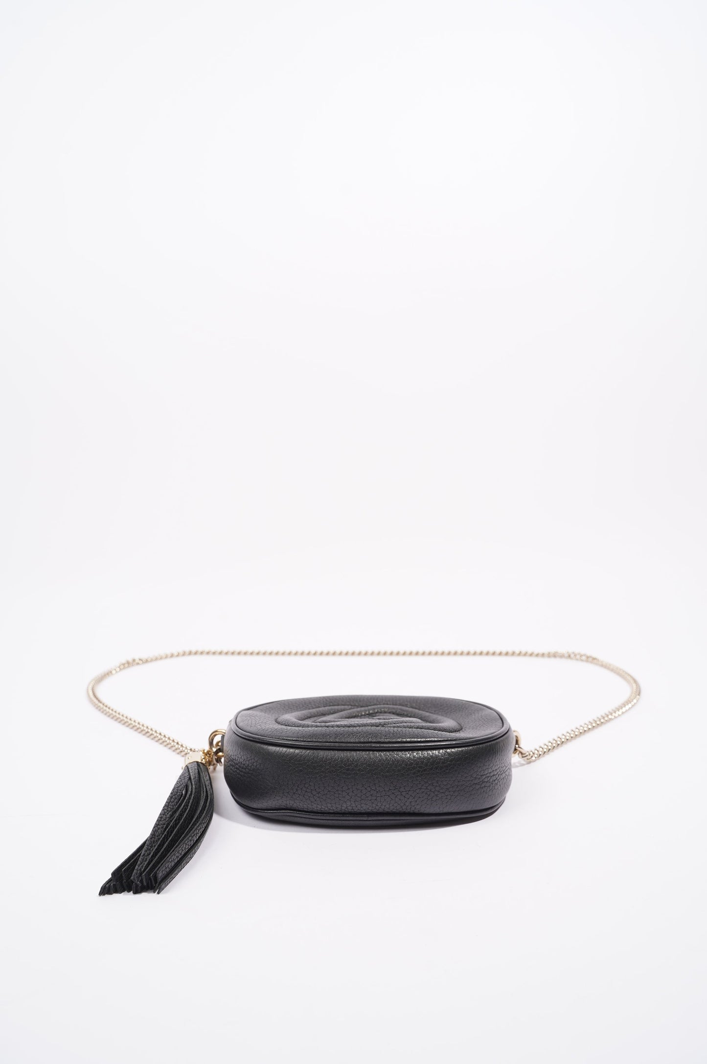 Gucci Womens Soho Chain Bag Black Mini