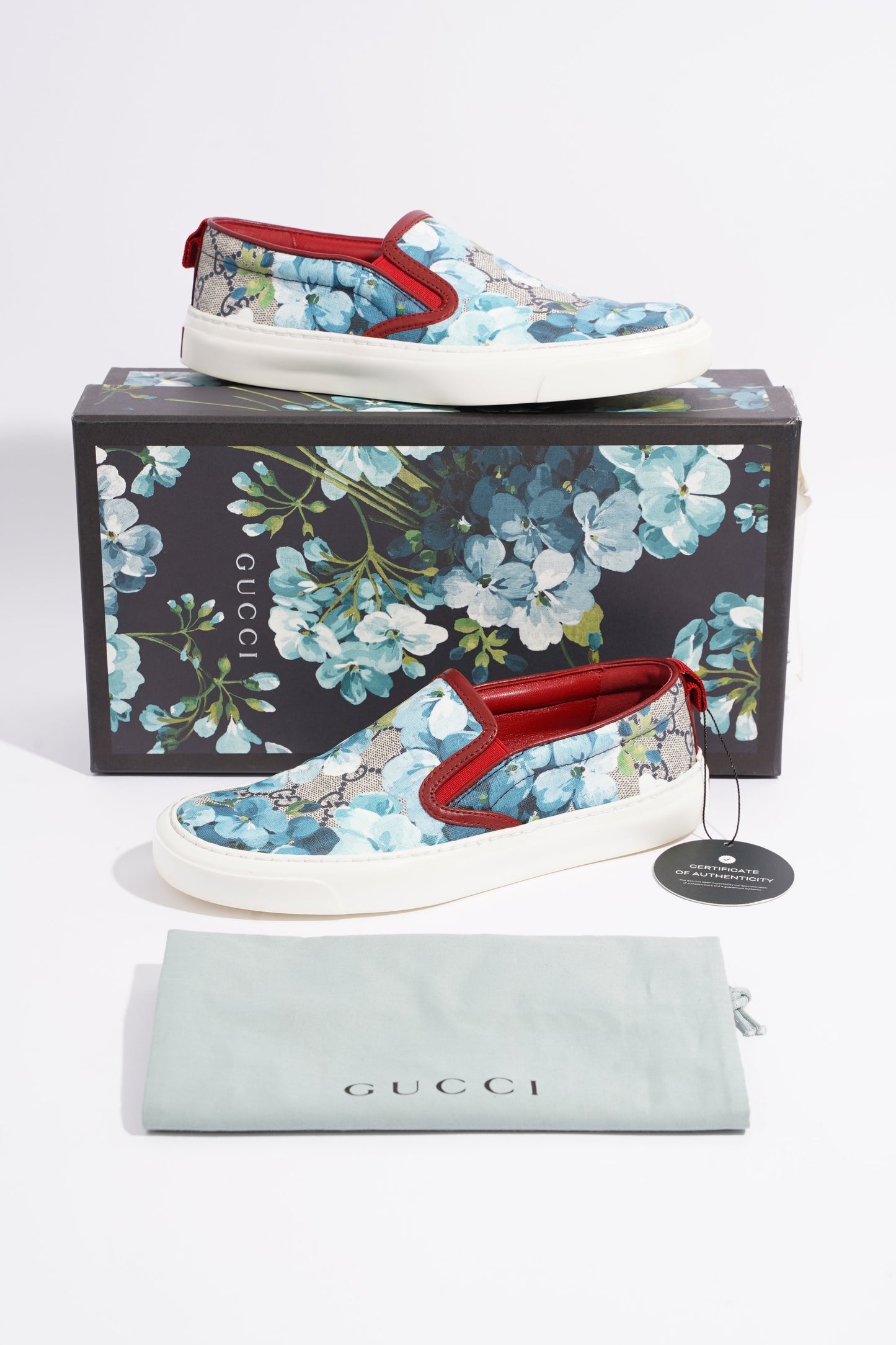 Gucci Slip On Sneaker Supreme / Bloom EU 34 / UK 1