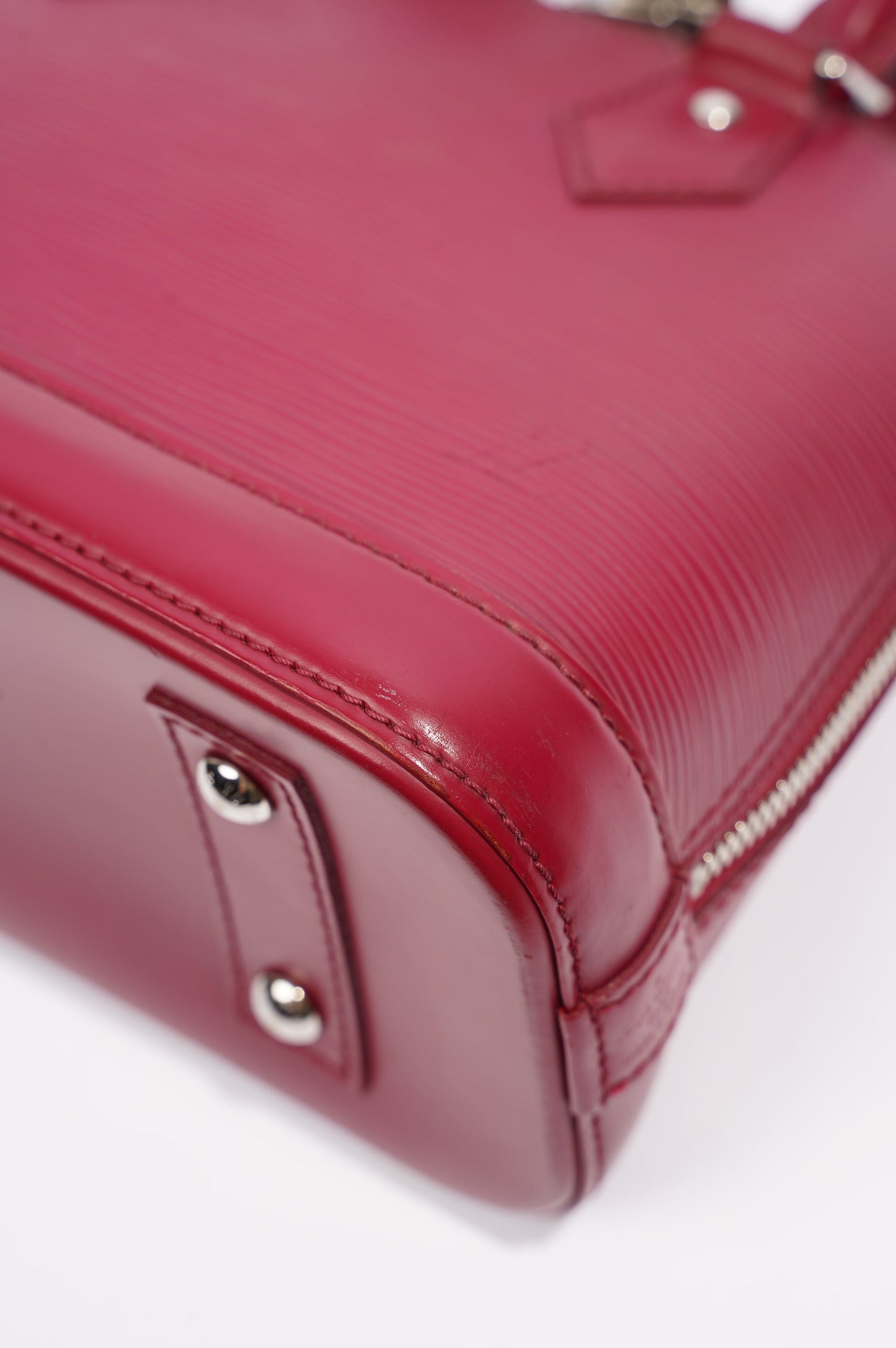 Louis Vuitton Alma Raspberry Epi Leather BB