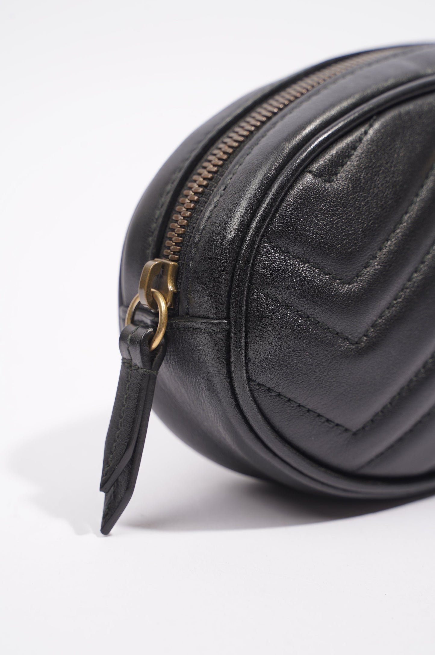 Gucci Marmont Belt Bag Black Leather