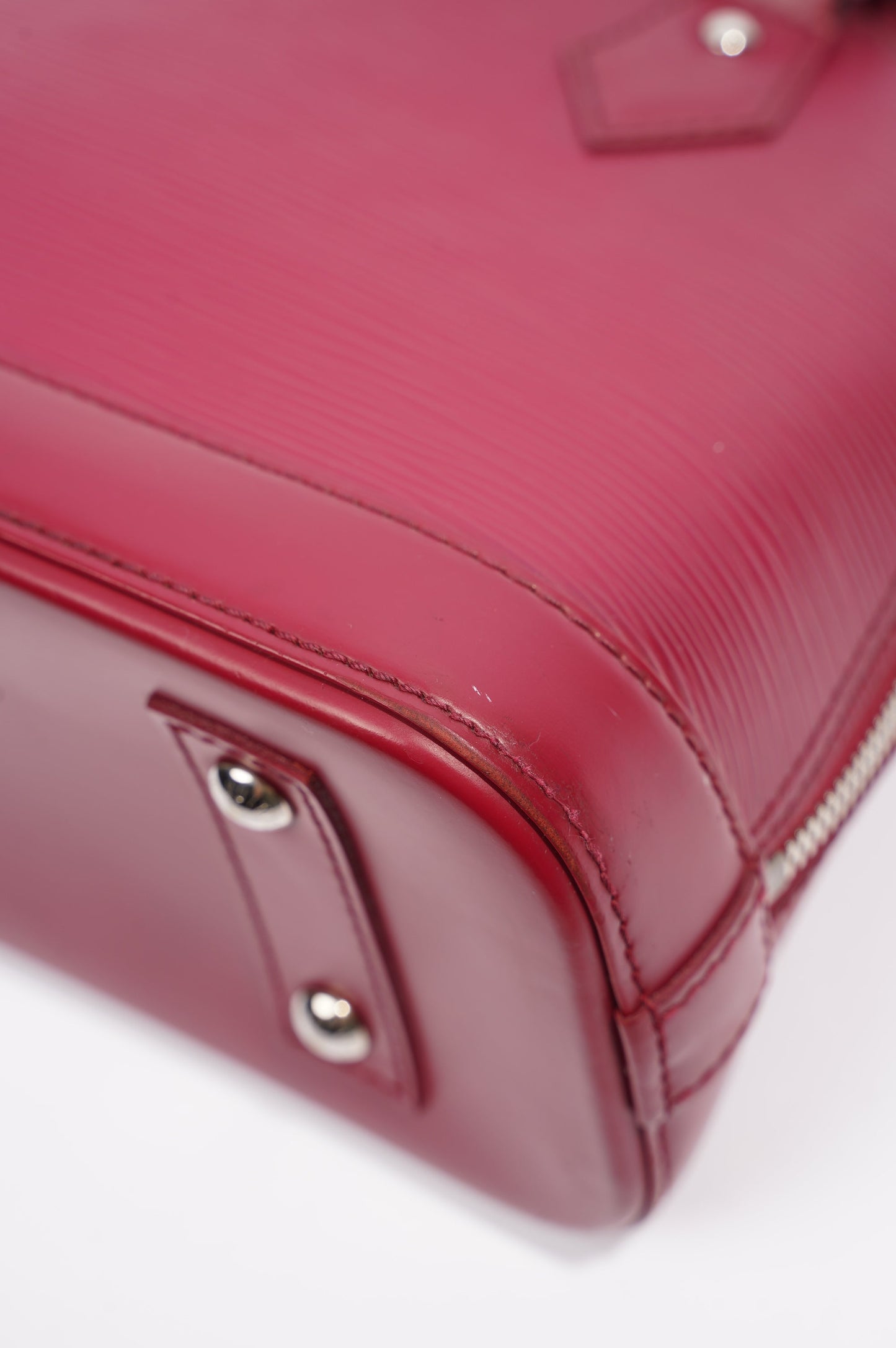 Louis Vuitton Alma Raspberry Epi Leather BB