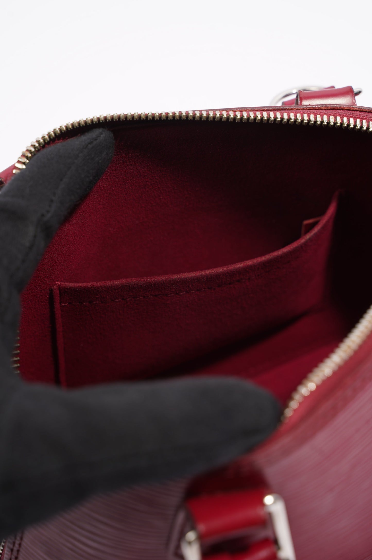 Louis Vuitton Alma Raspberry Epi Leather BB