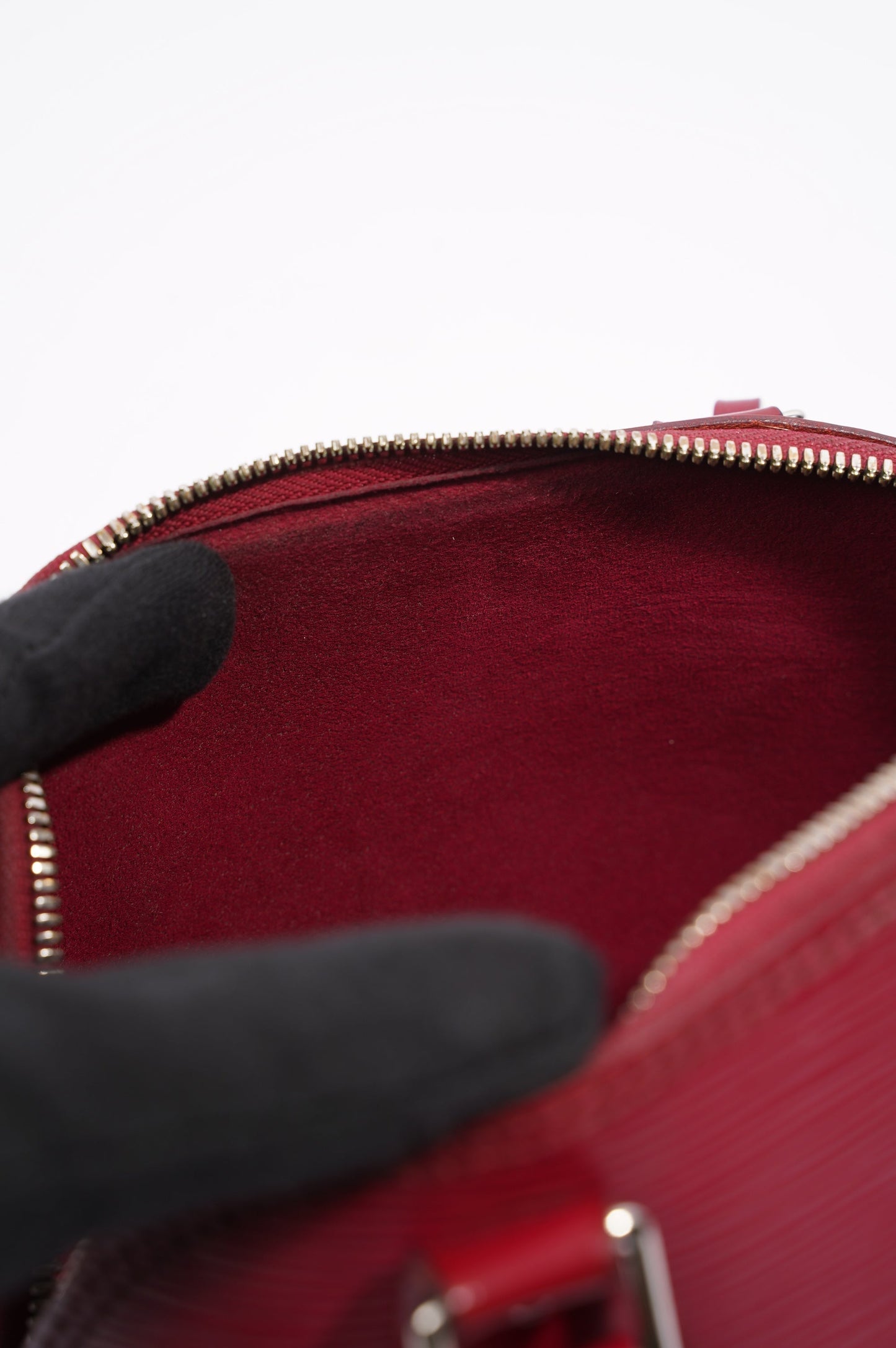 Louis Vuitton Alma Raspberry Epi Leather BB