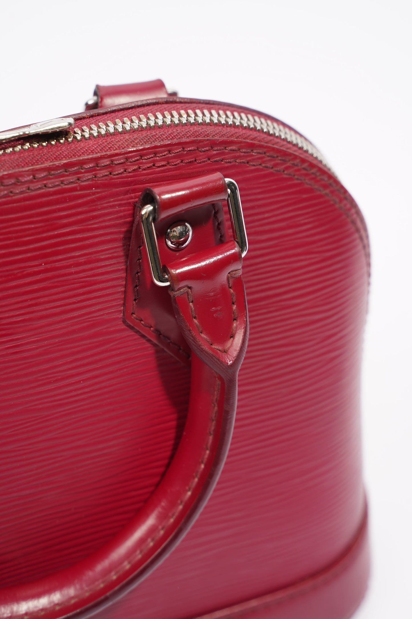 Louis Vuitton Alma Raspberry Epi Leather BB