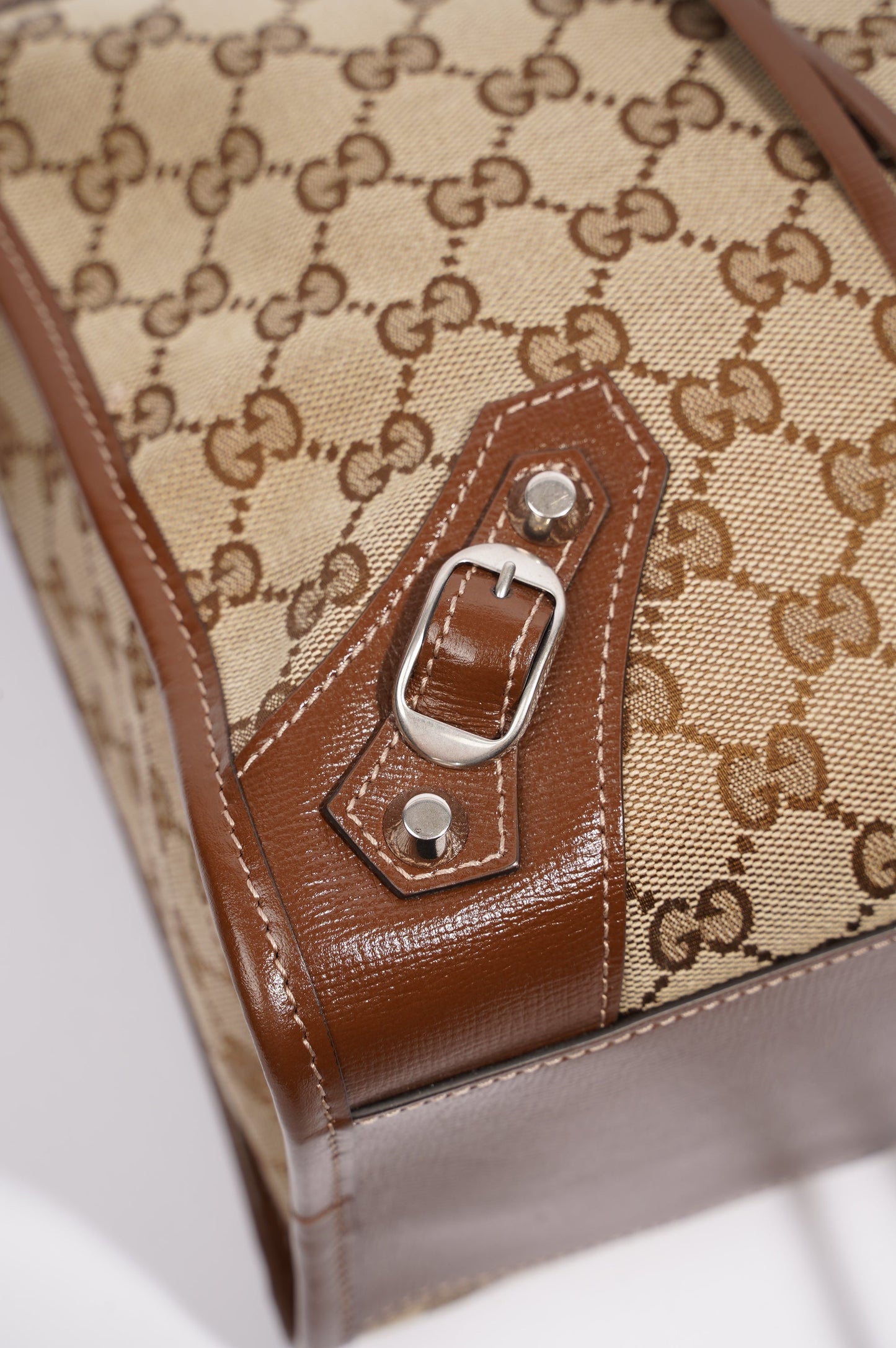 Gucci X Balenciaga Hacker Project GG Neo Classic Bag Brown Medium
