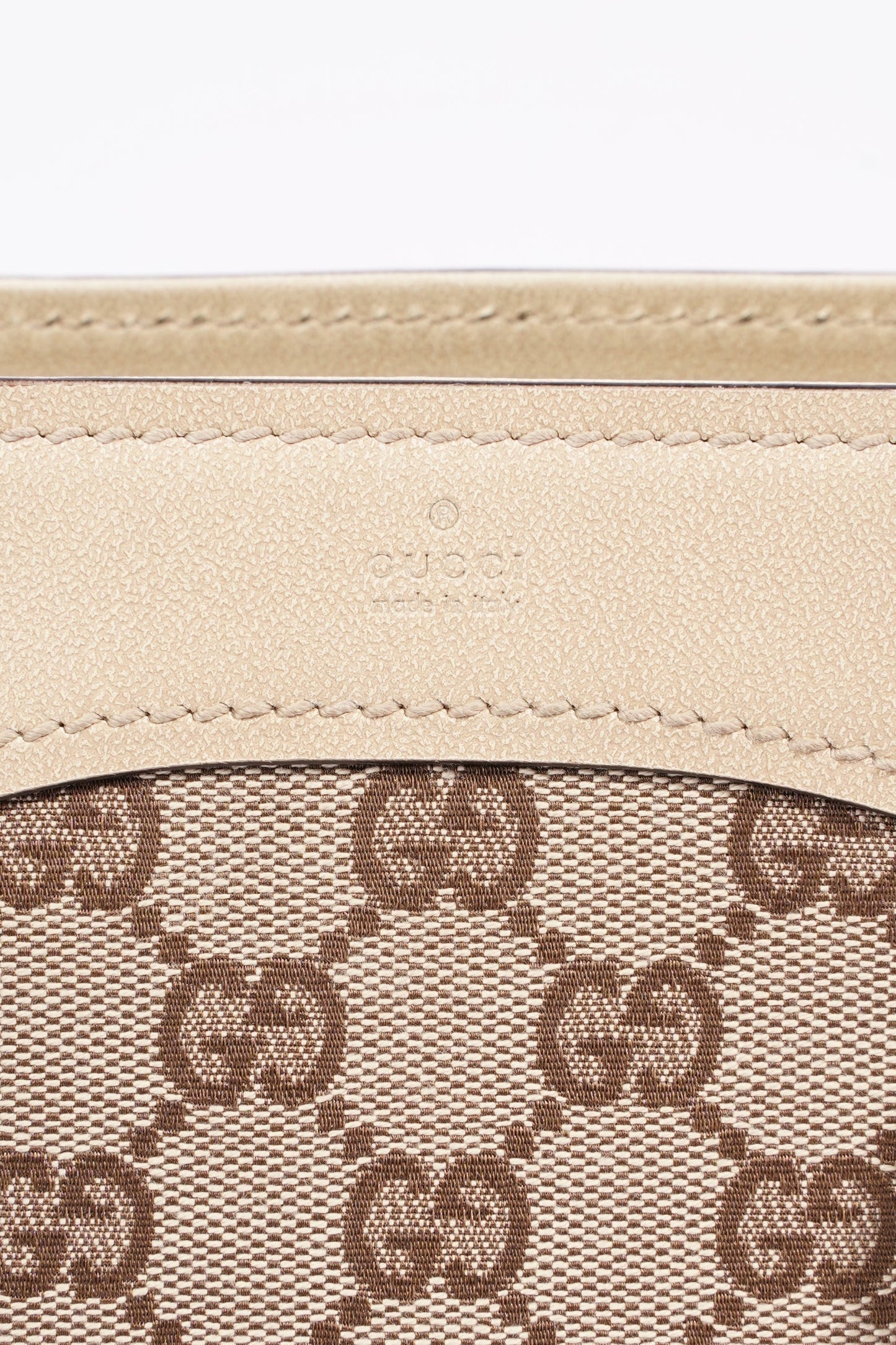 Gucci Womens Gifford Tote Bag Supreme Canvas