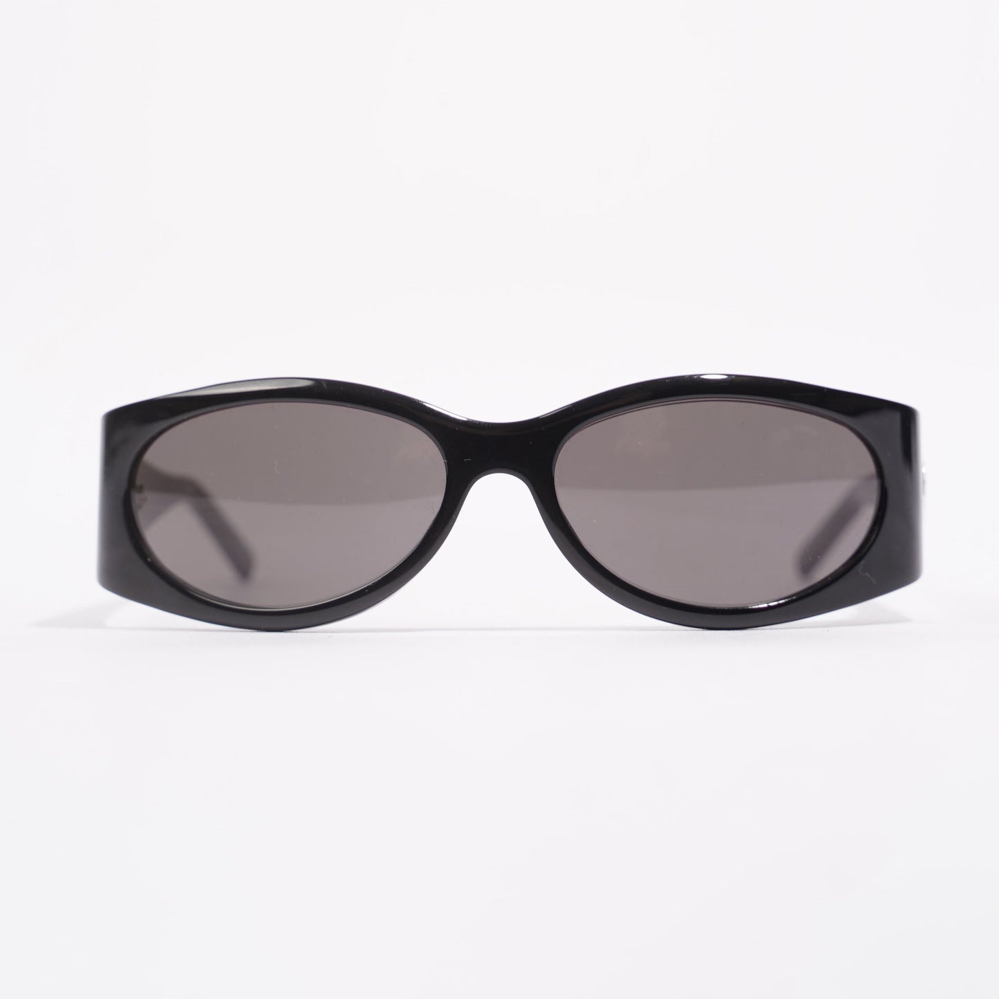 Gucci Womens Interlocking 90's Sunglasses Black Acetate 120