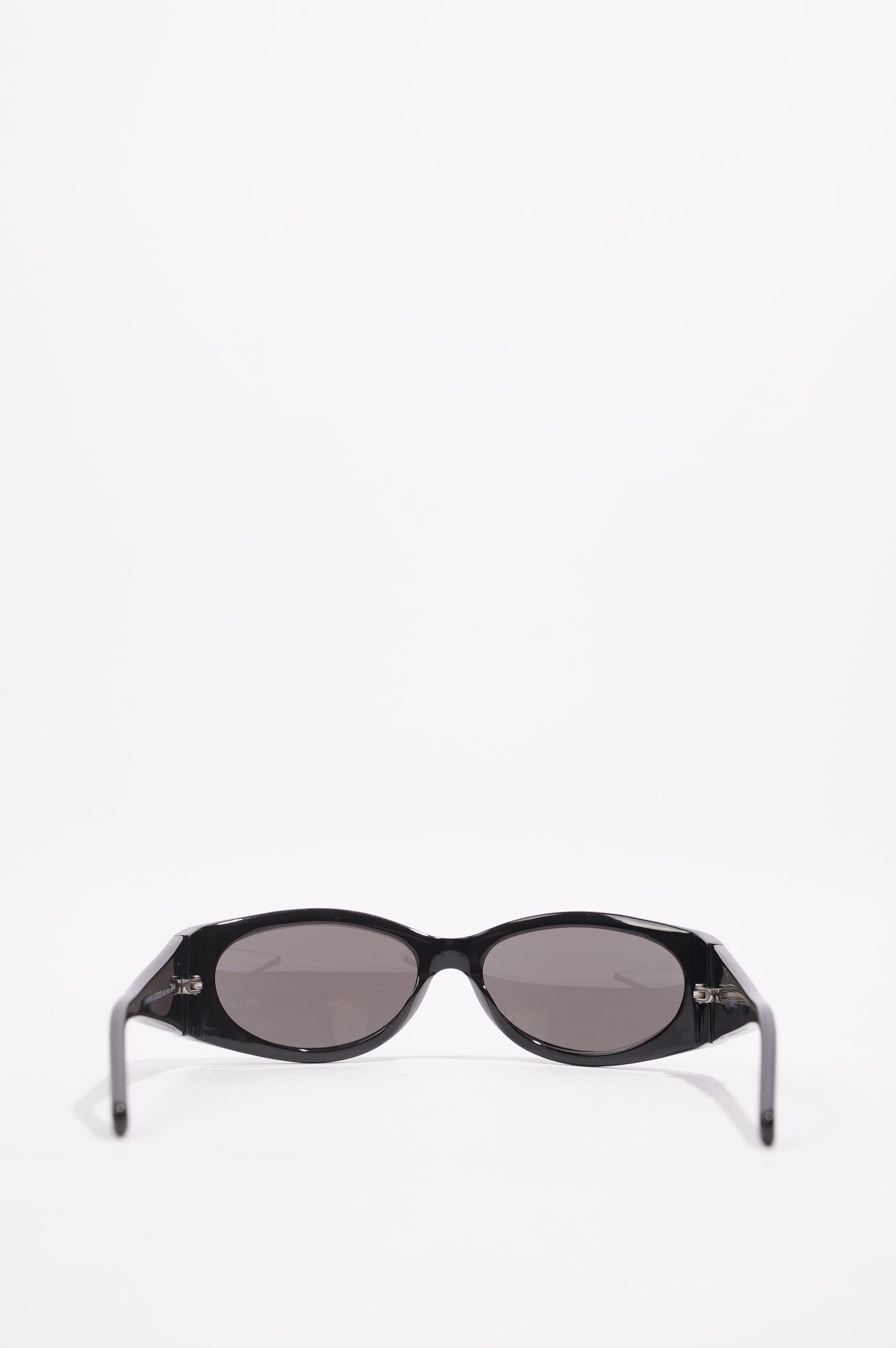 Gucci Womens Interlocking 90's Sunglasses Black Acetate 120