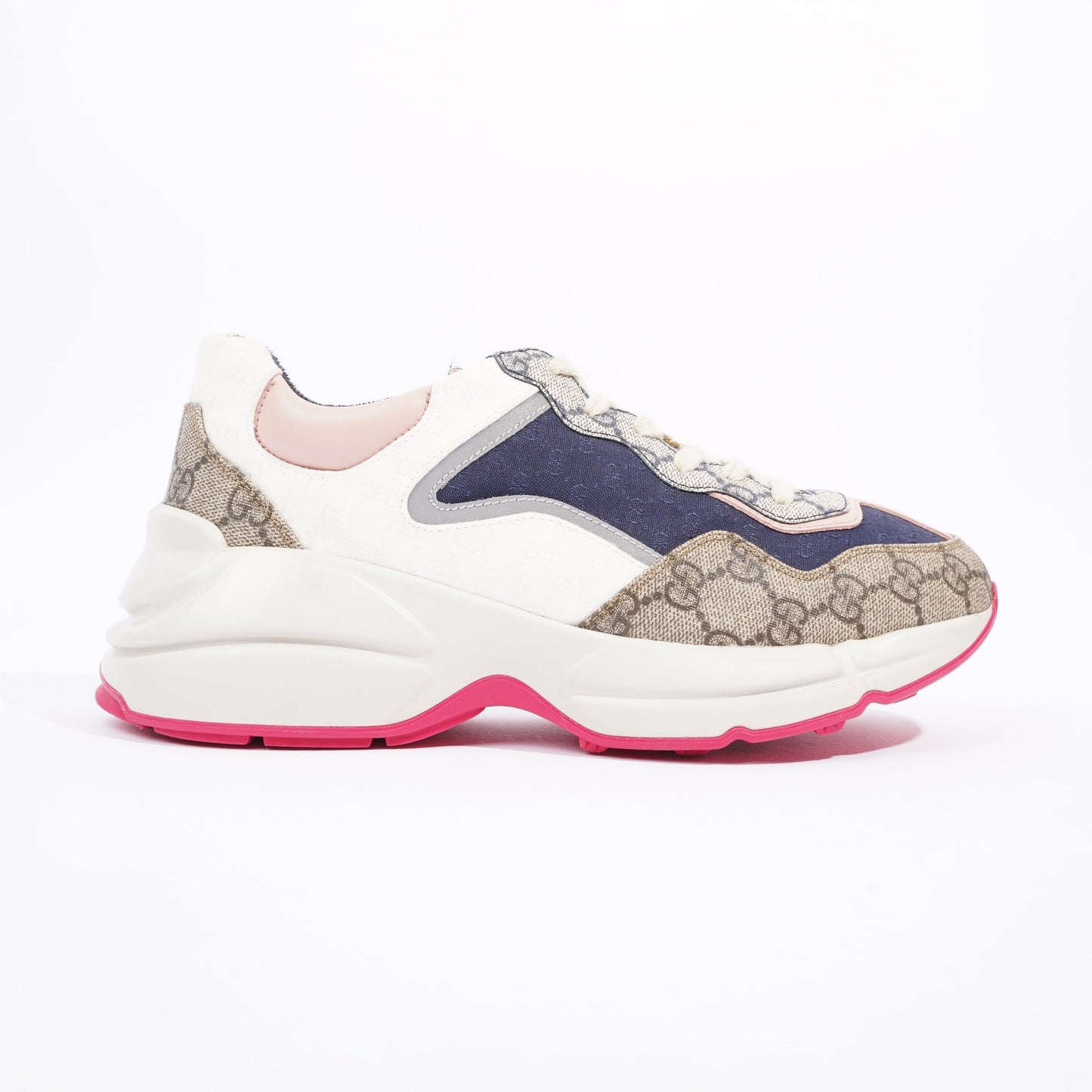 Gucci Womens Rhyton Supreme / Blue / Pink EU 38.5 / UK 5.5
