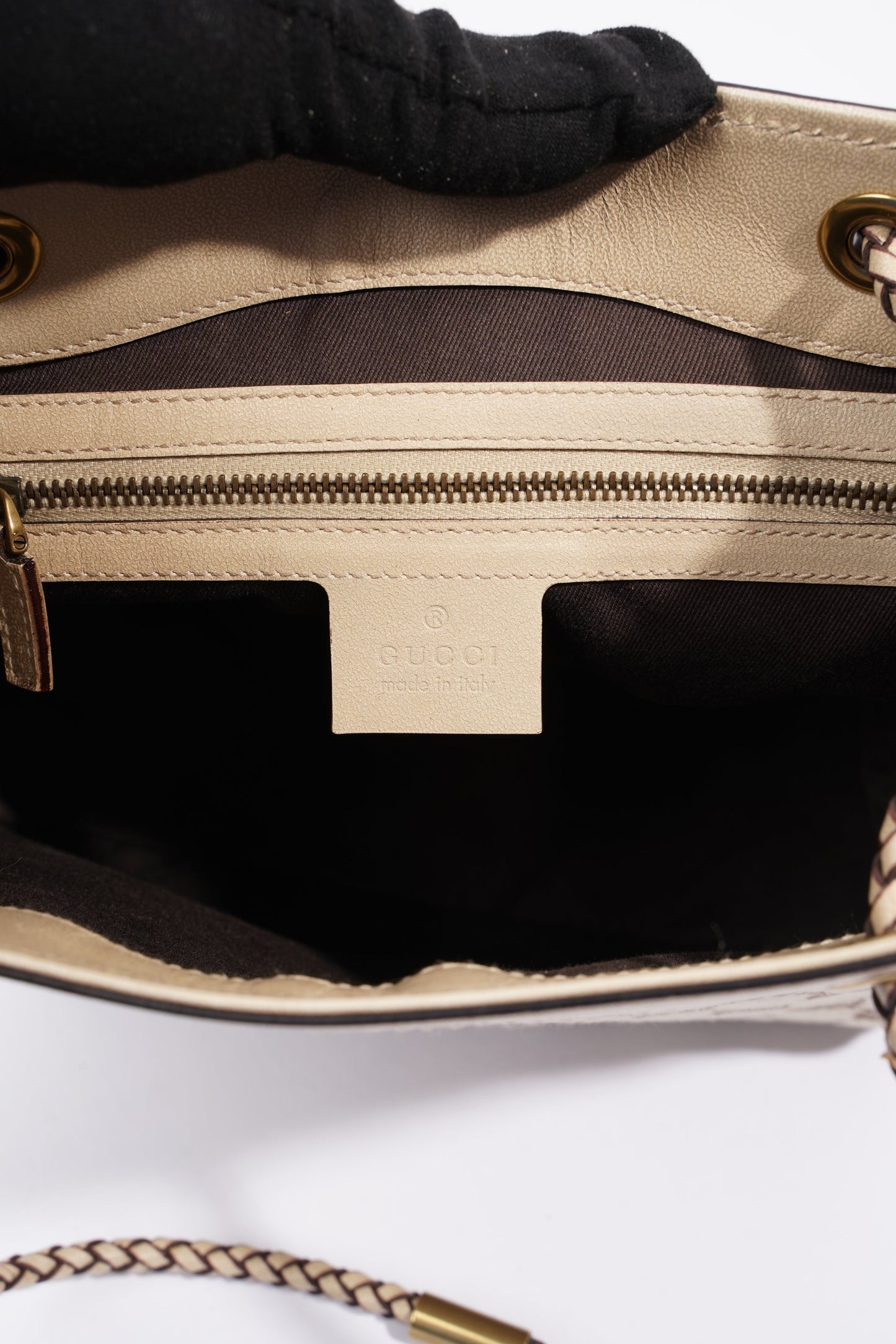 Gucci Womens Gifford Tote Bag Supreme Canvas