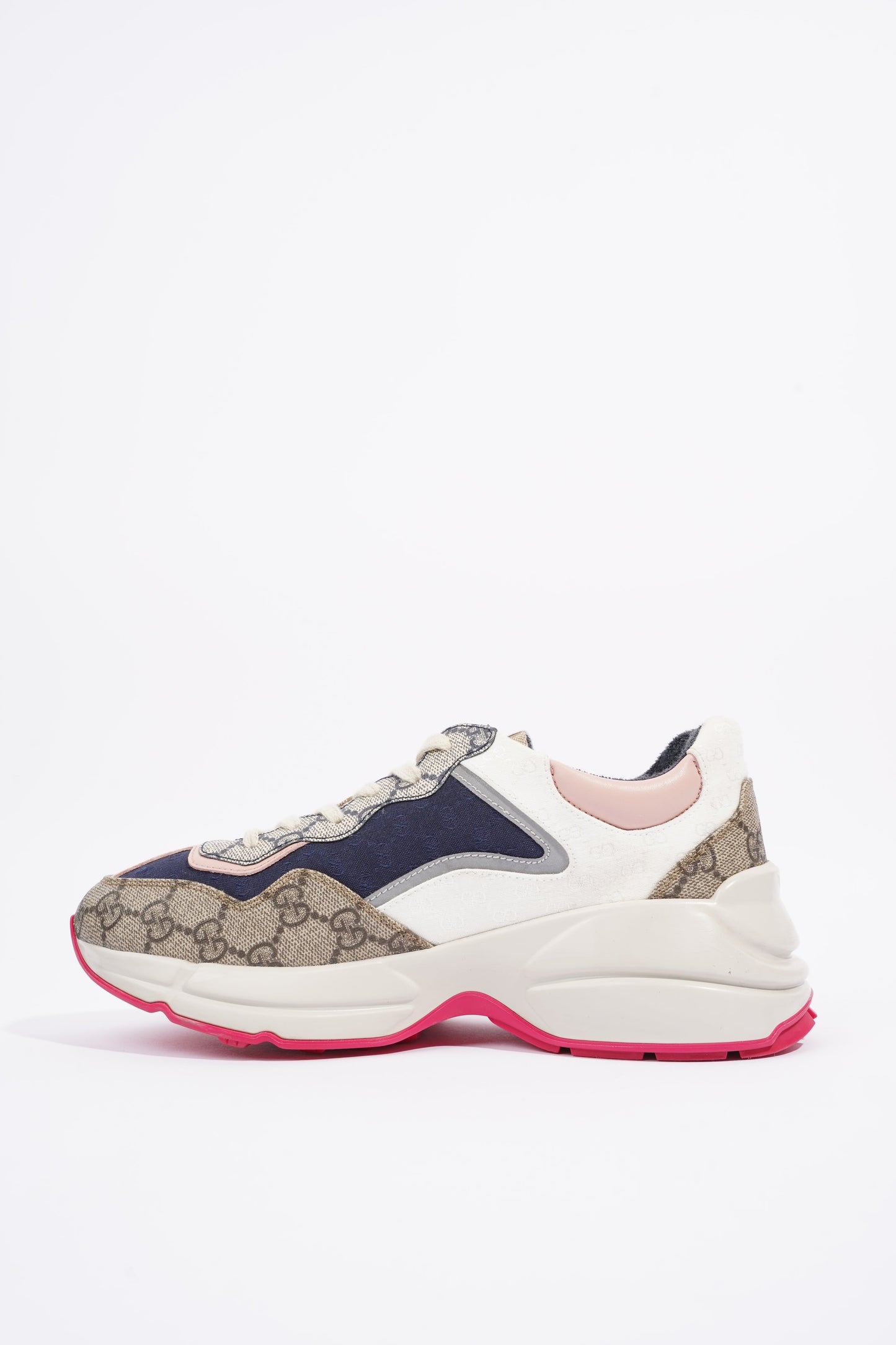 Gucci Womens Rhyton Supreme / Blue / Pink EU 38.5 / UK 5.5
