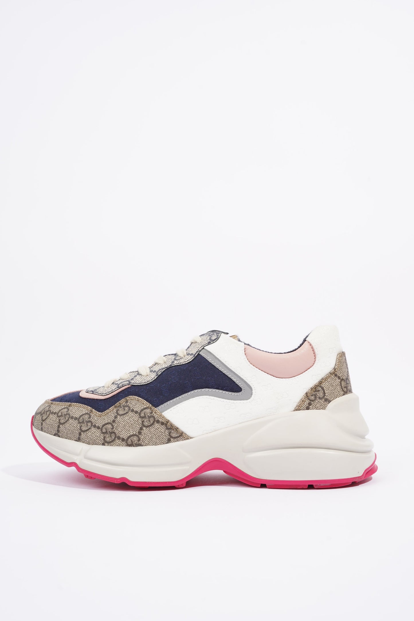 Gucci Womens Rhyton Supreme / Blue / Pink EU 38.5 / UK 5.5