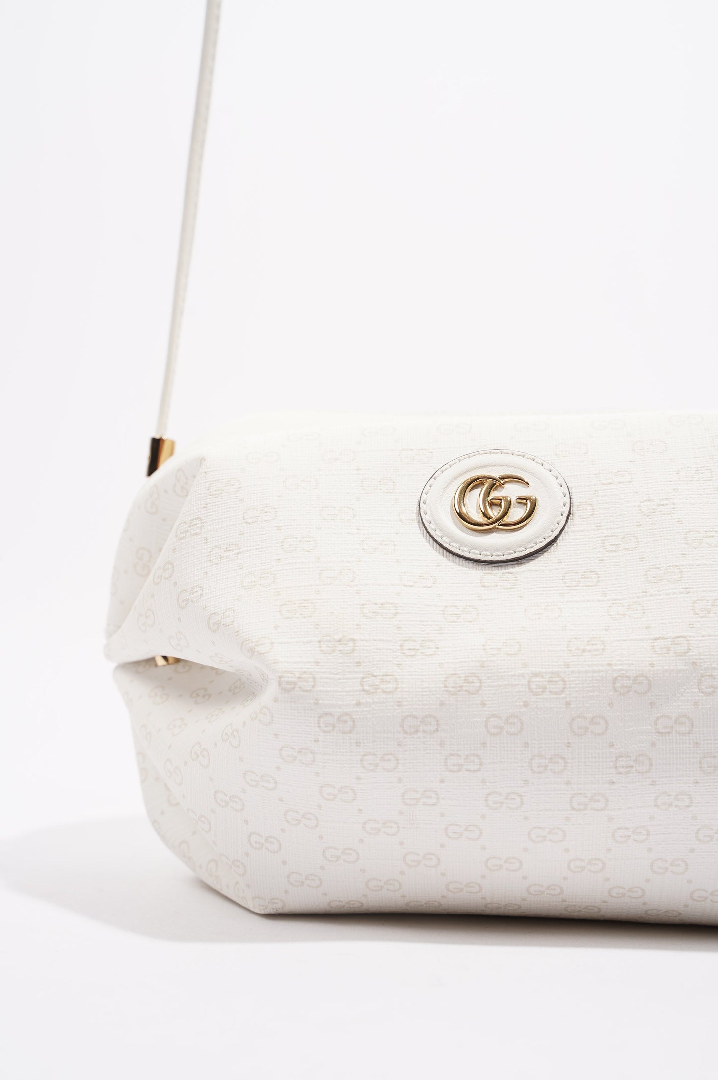 Gucci Womens GG New Candy White Canvas