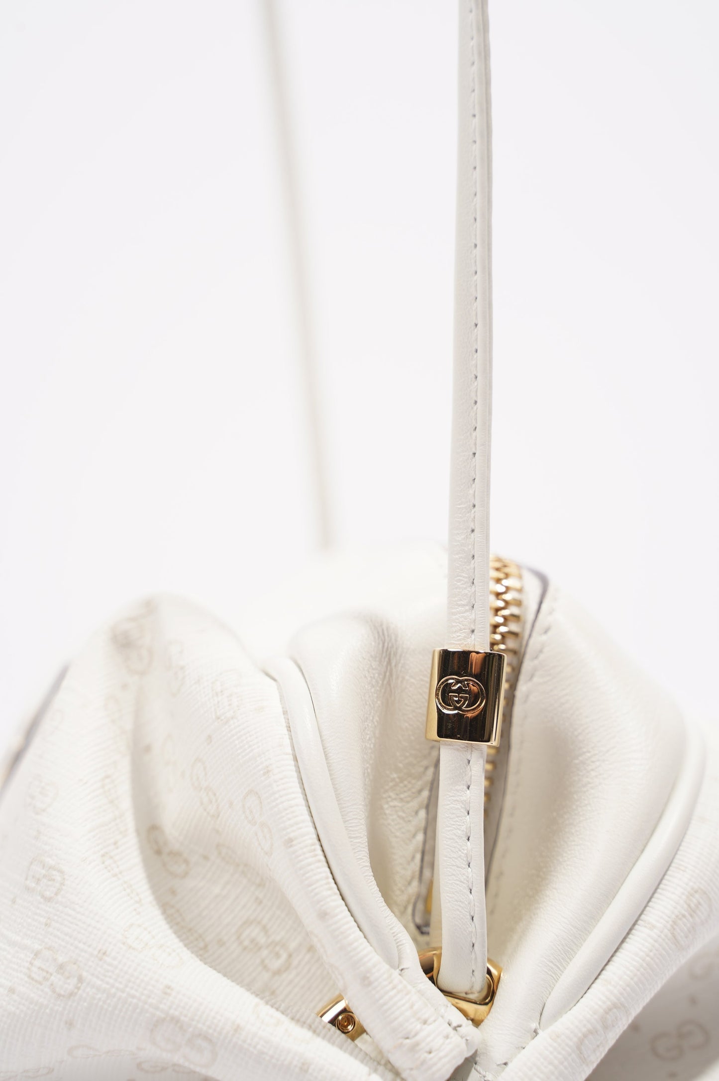 Gucci Womens GG New Candy White Canvas