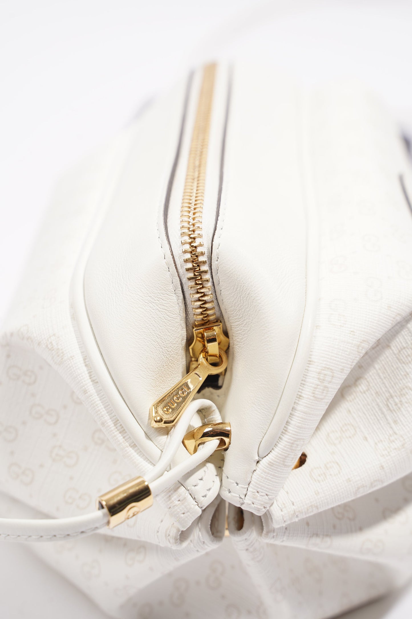 Gucci Womens GG New Candy White Canvas