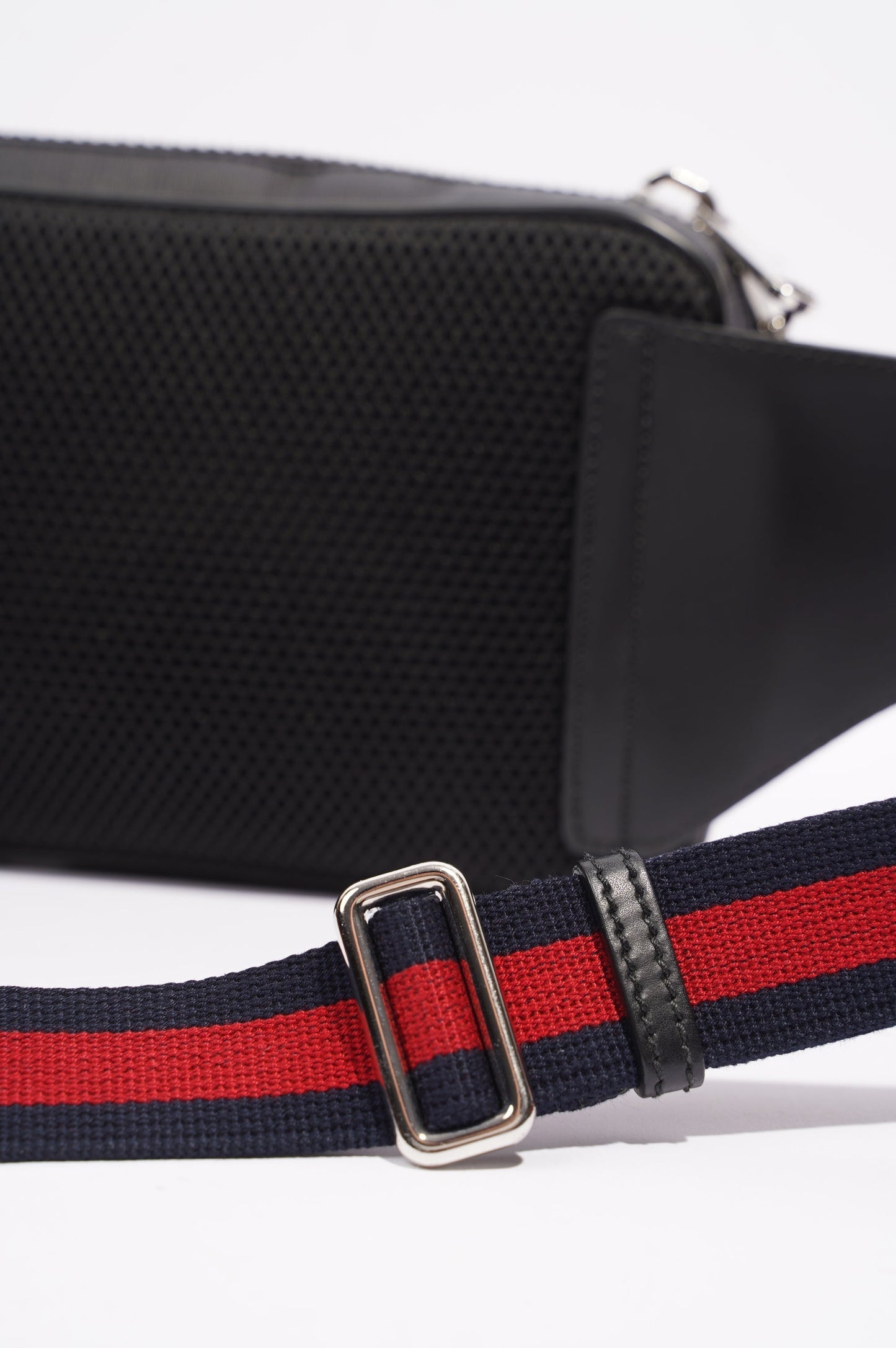 Gucci Mens GG Belt Bag Grey Canvas