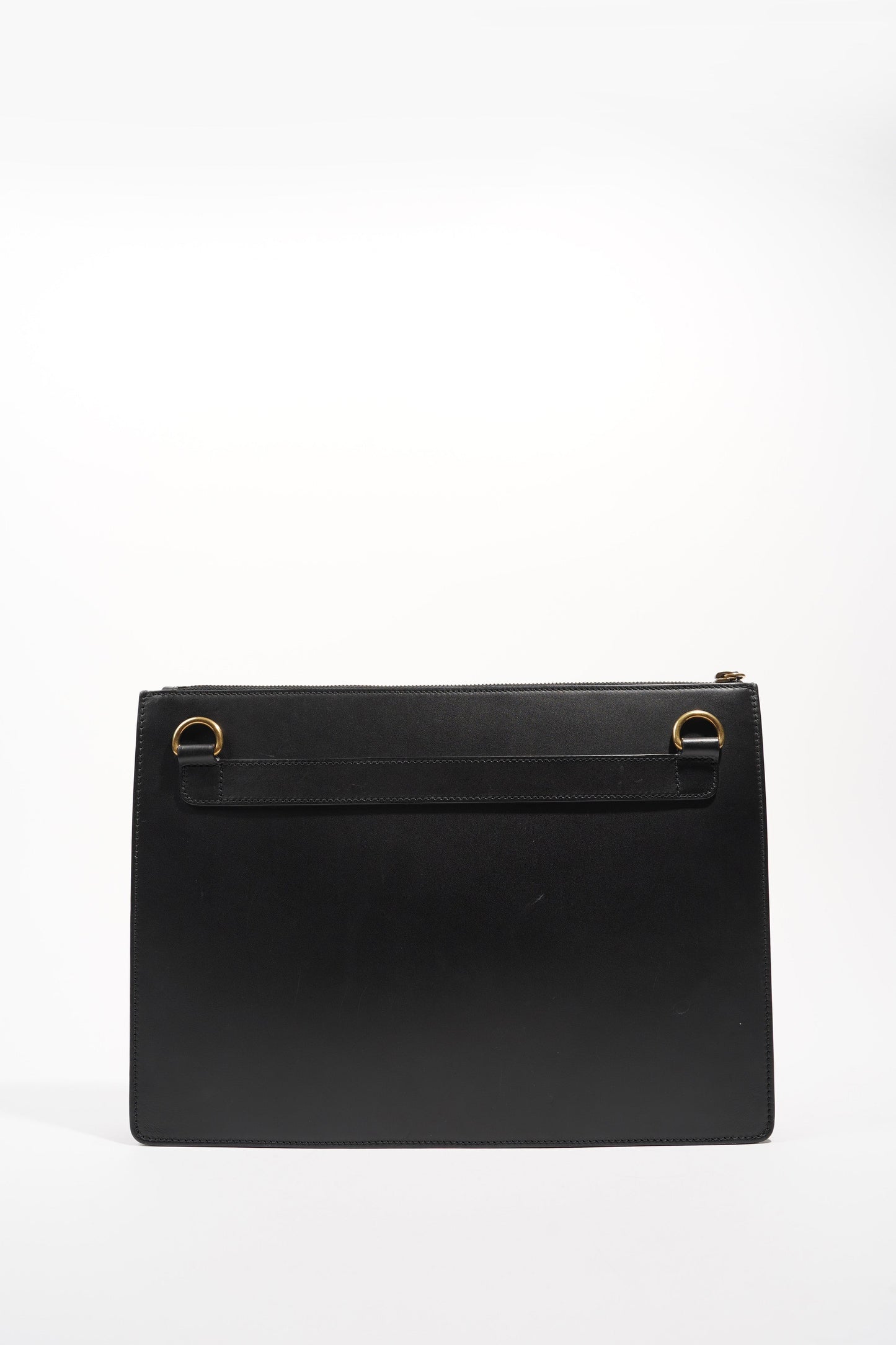 Gucci Womens Life Is Good Clutch With Strap Black