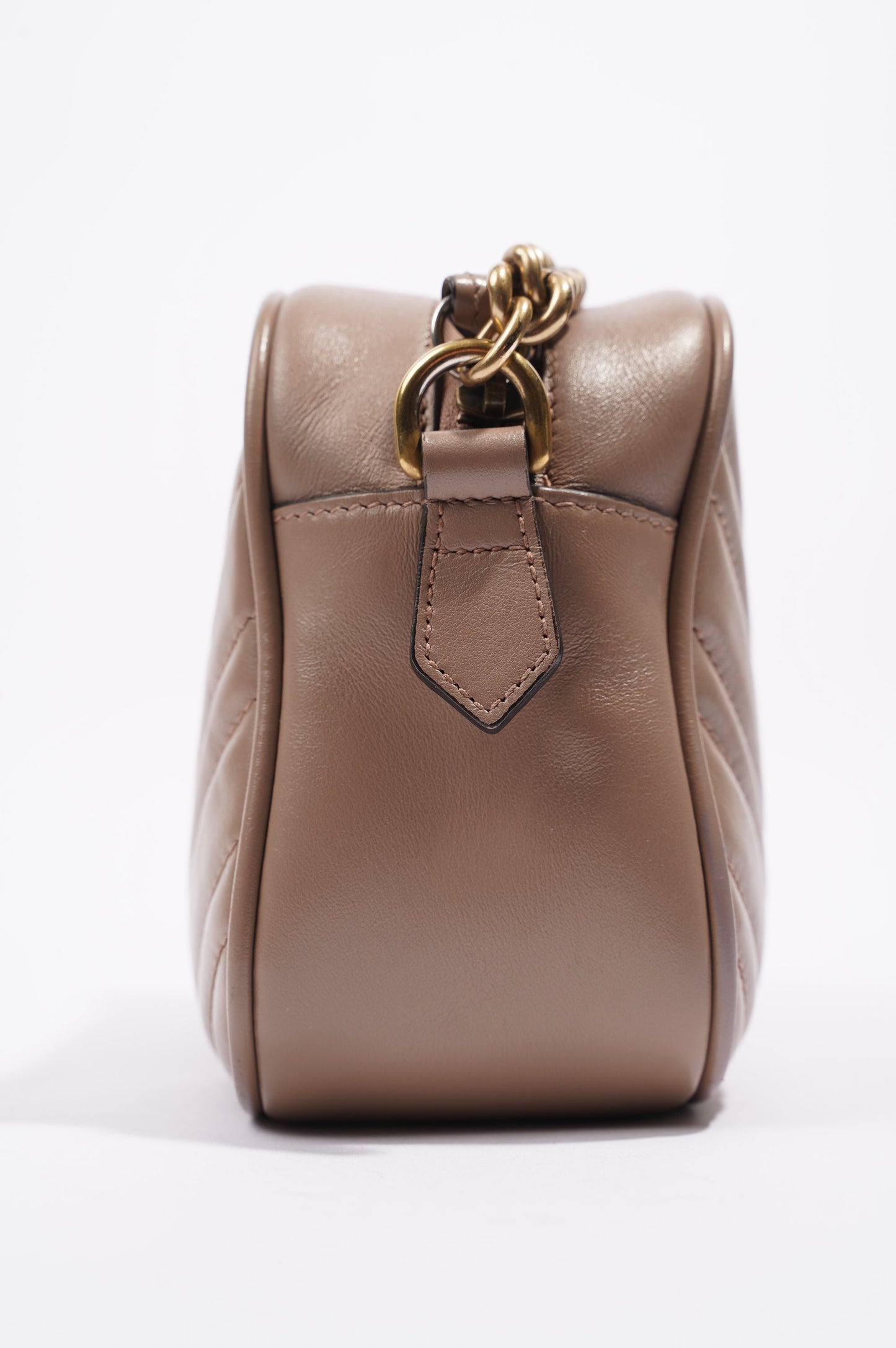 Gucci Womens Marmont Zip Nude Small