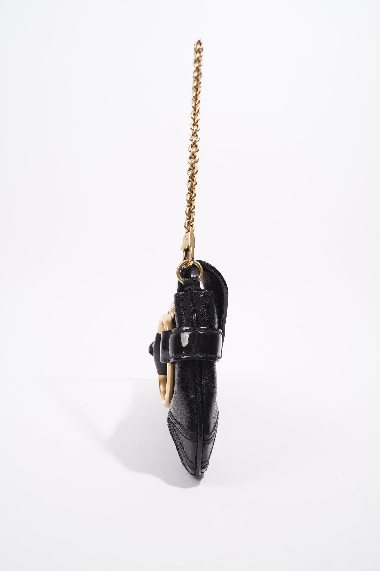 Gucci Womens Horsebit Vintage Tom Ford Bag Black