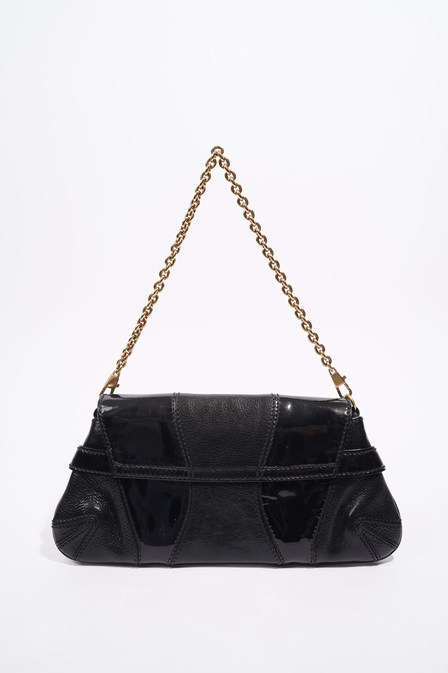 Gucci Womens Horsebit Vintage Tom Ford Bag Black